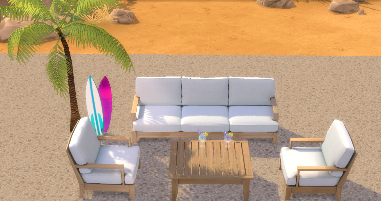 Pool party stuff cc mod for The Sims 4 