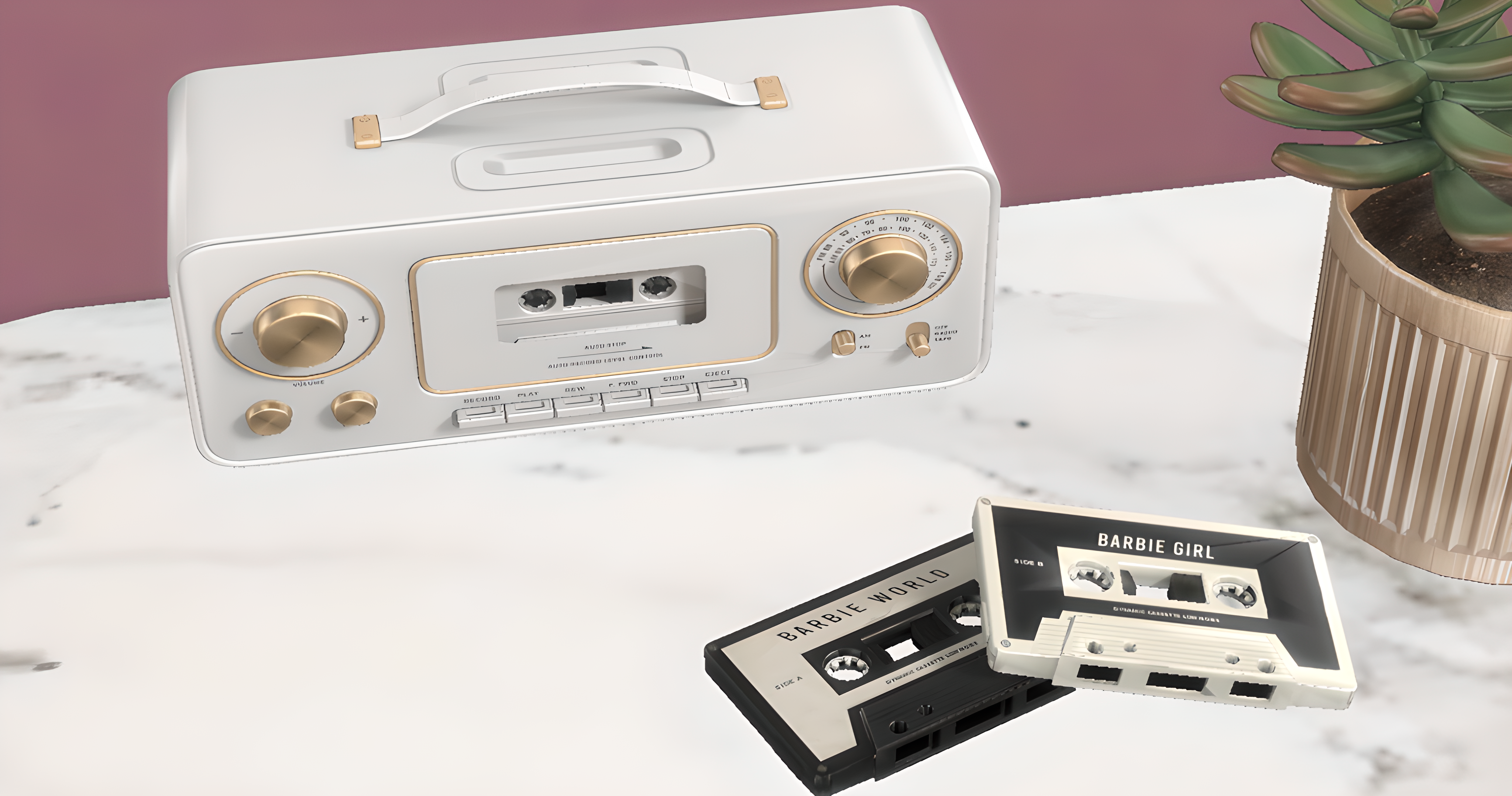 Functional Barbie speaker set mod for The Sims 4 