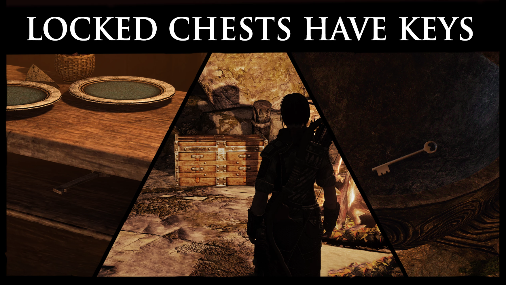 Locked Chests Have Keys mod for The Elder Scrolls V: Skyrim Special Edition
