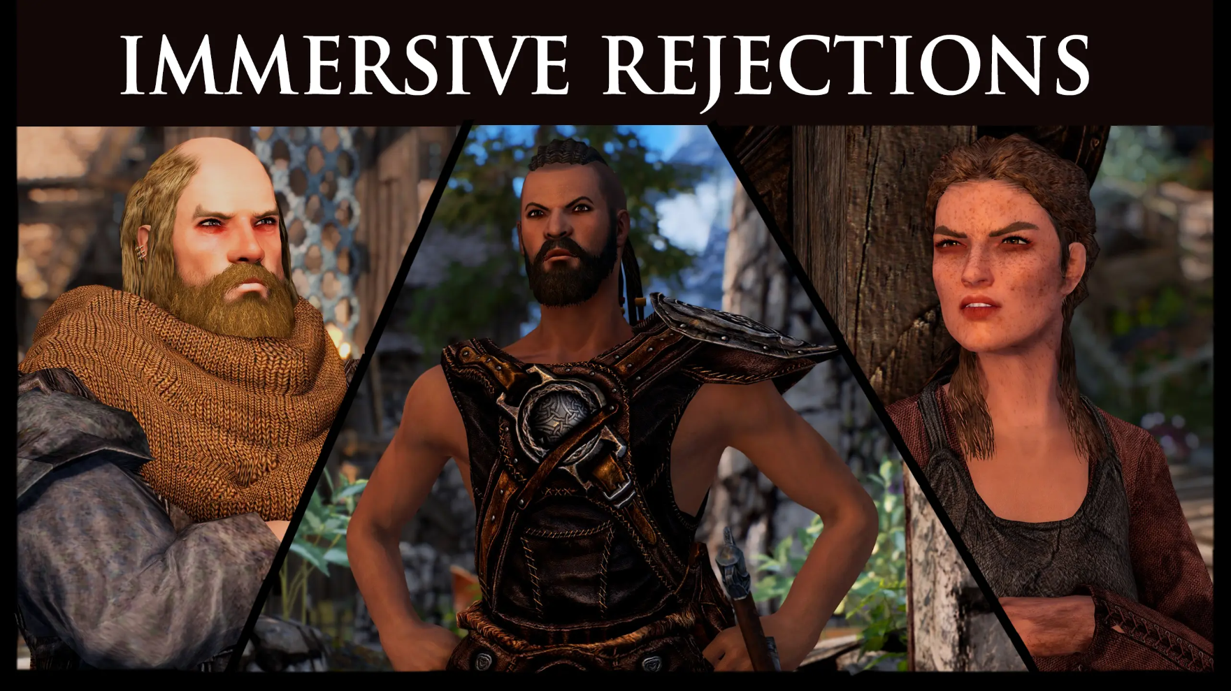Immersive Rejections mod for The Elder Scrolls V: Skyrim Special Edition