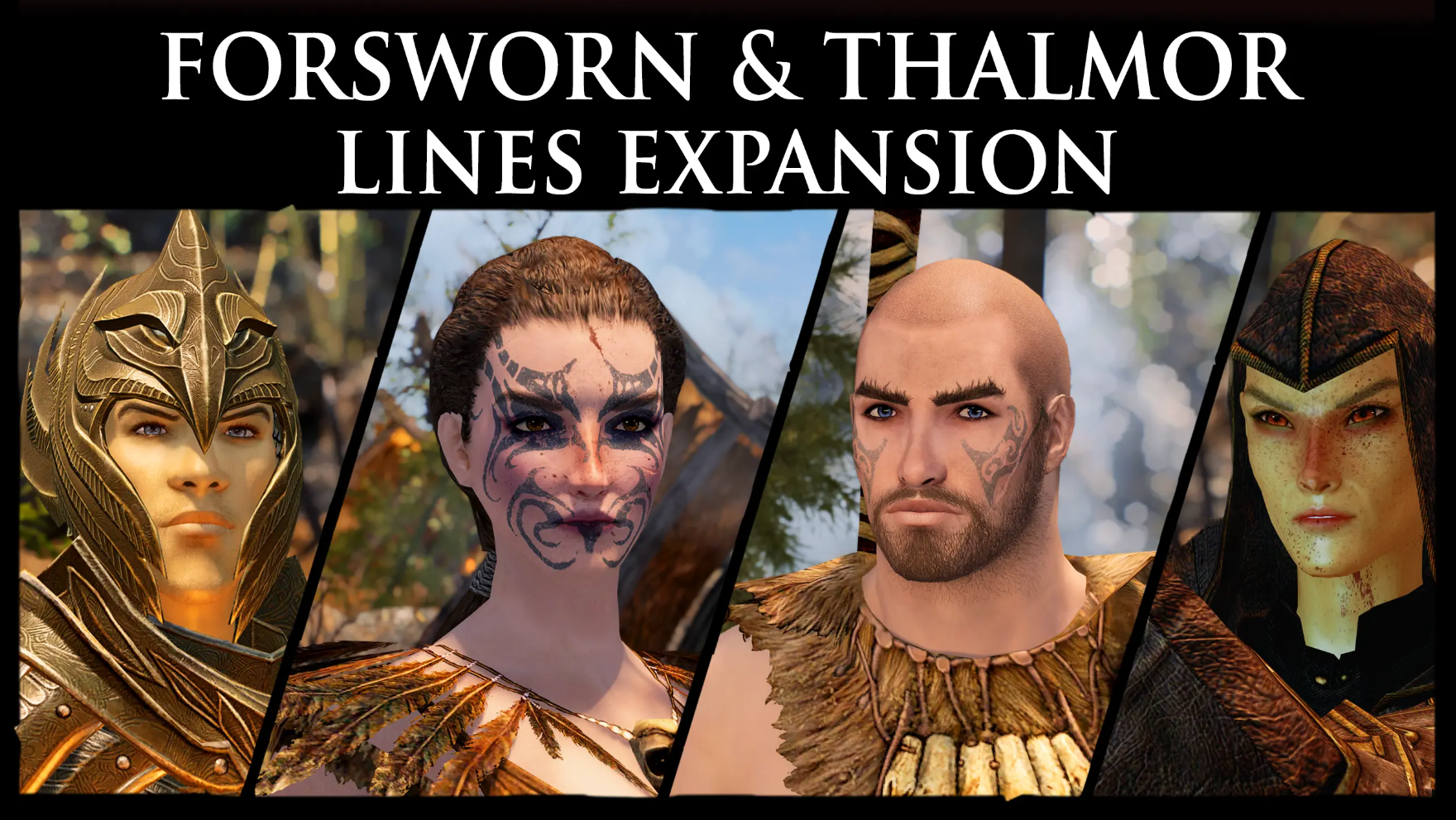Forsworn and Thalmor Lines Expansion mod for The Elder Scrolls V: Skyrim Special Edition