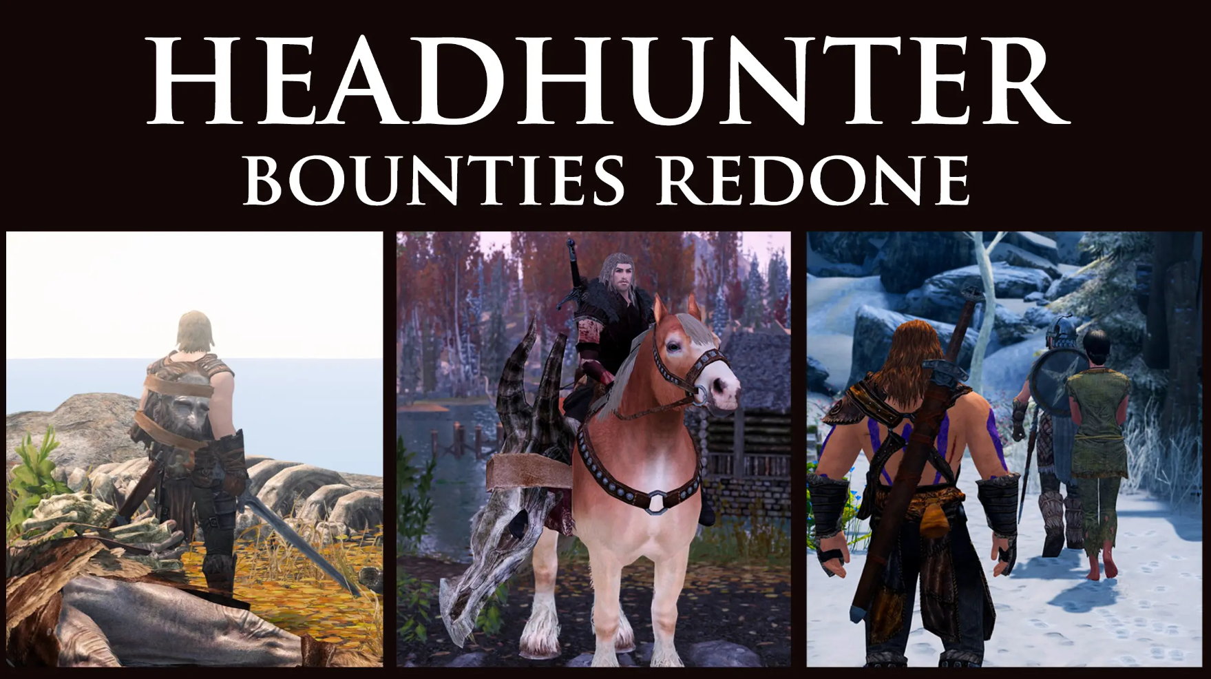 Headhunter - Bounties Redone mod for The Elder Scrolls V: Skyrim Special Edition
