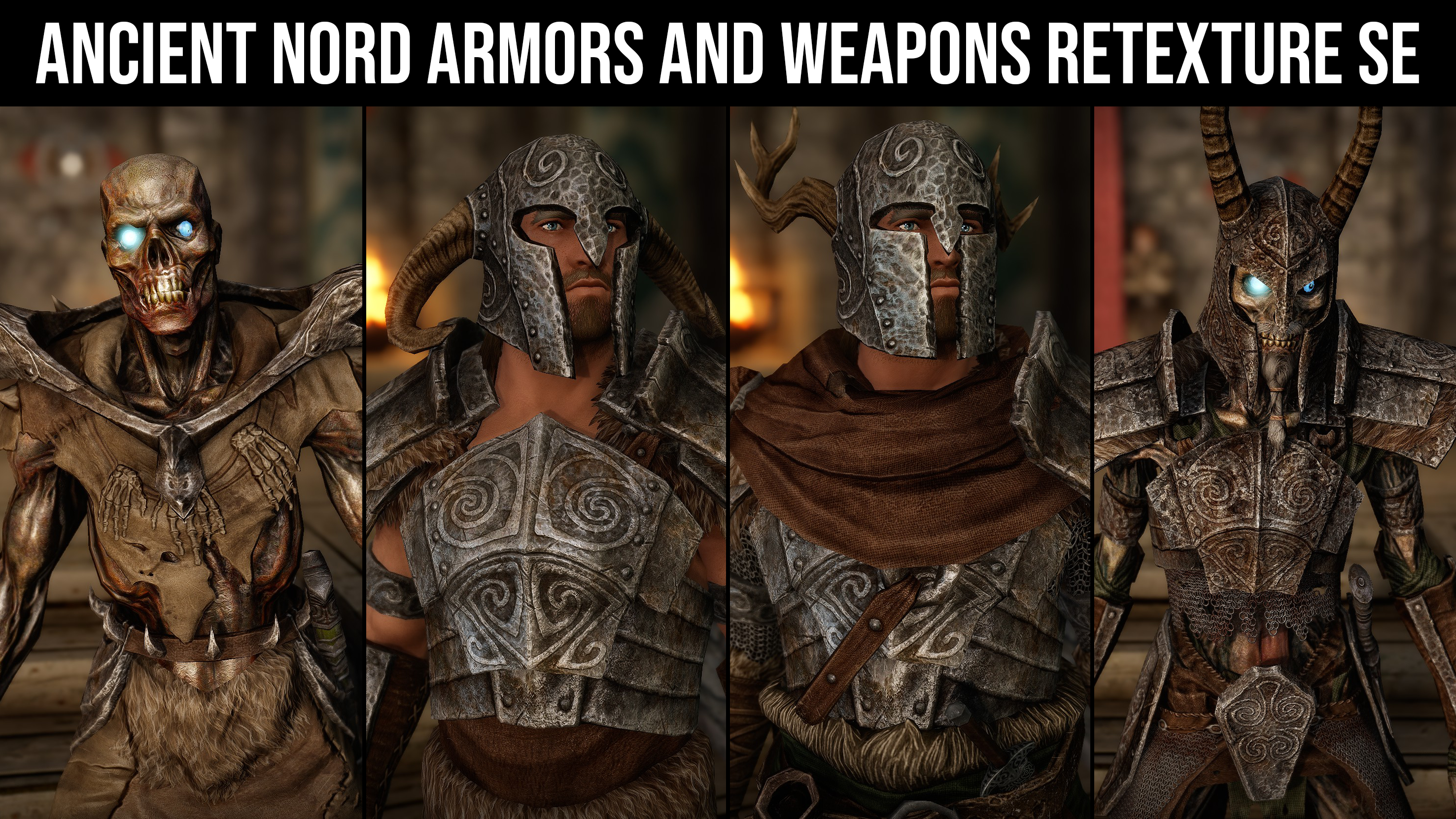 Ancient Nord Armors and Weapons Retexture SE mod for The Elder Scrolls V: Skyrim Special Edition