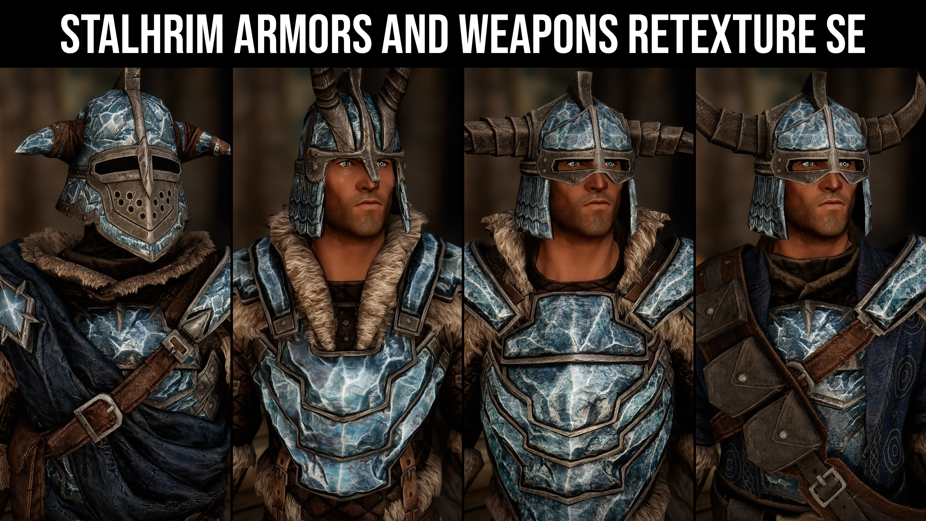 Stalhrim Armors and Weapons Retexture SE mod for The Elder Scrolls V: Skyrim Special Edition