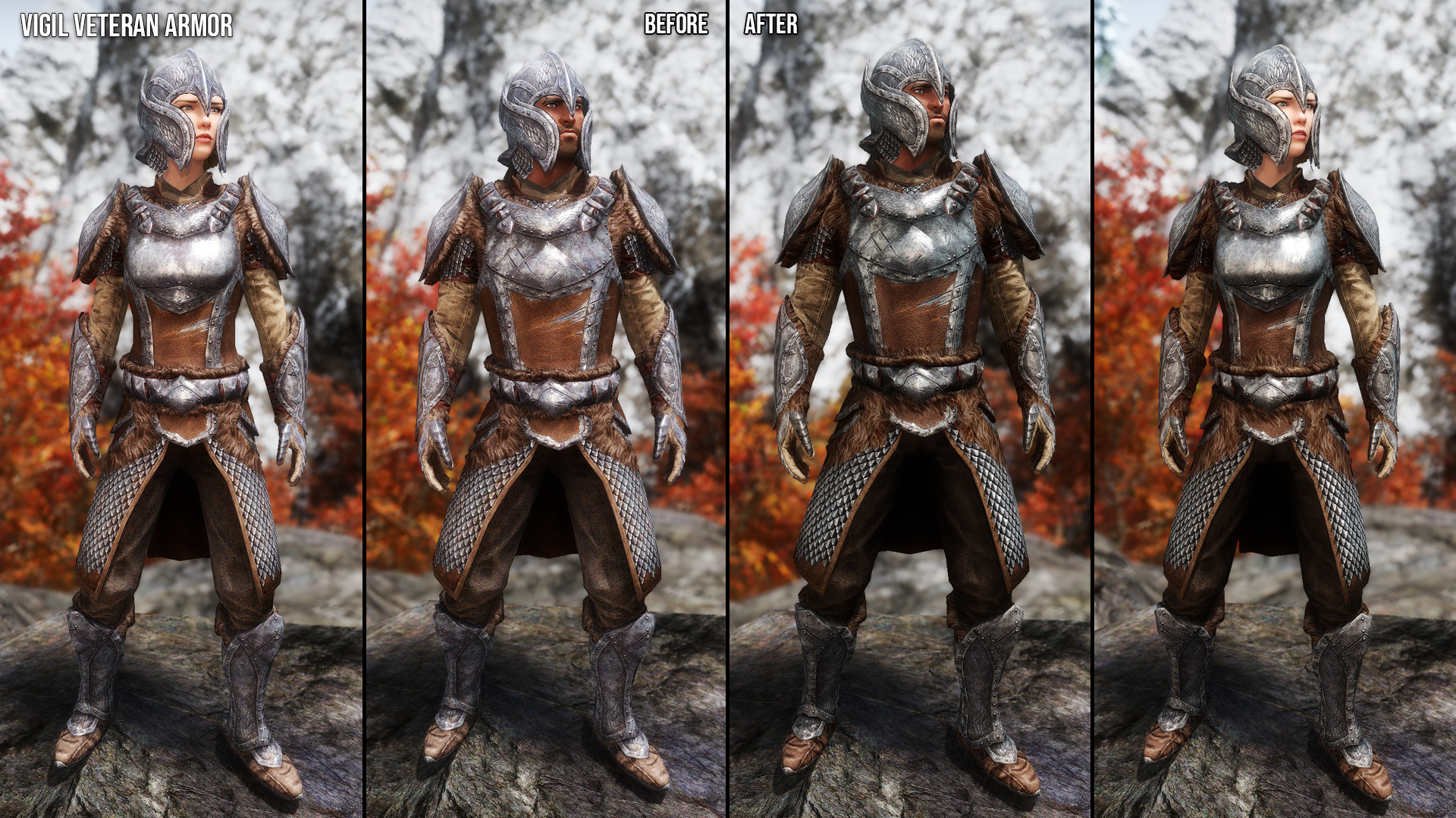 Vigil Enforcer Retexture SE mod for The Elder Scrolls V: Skyrim Special Edition
