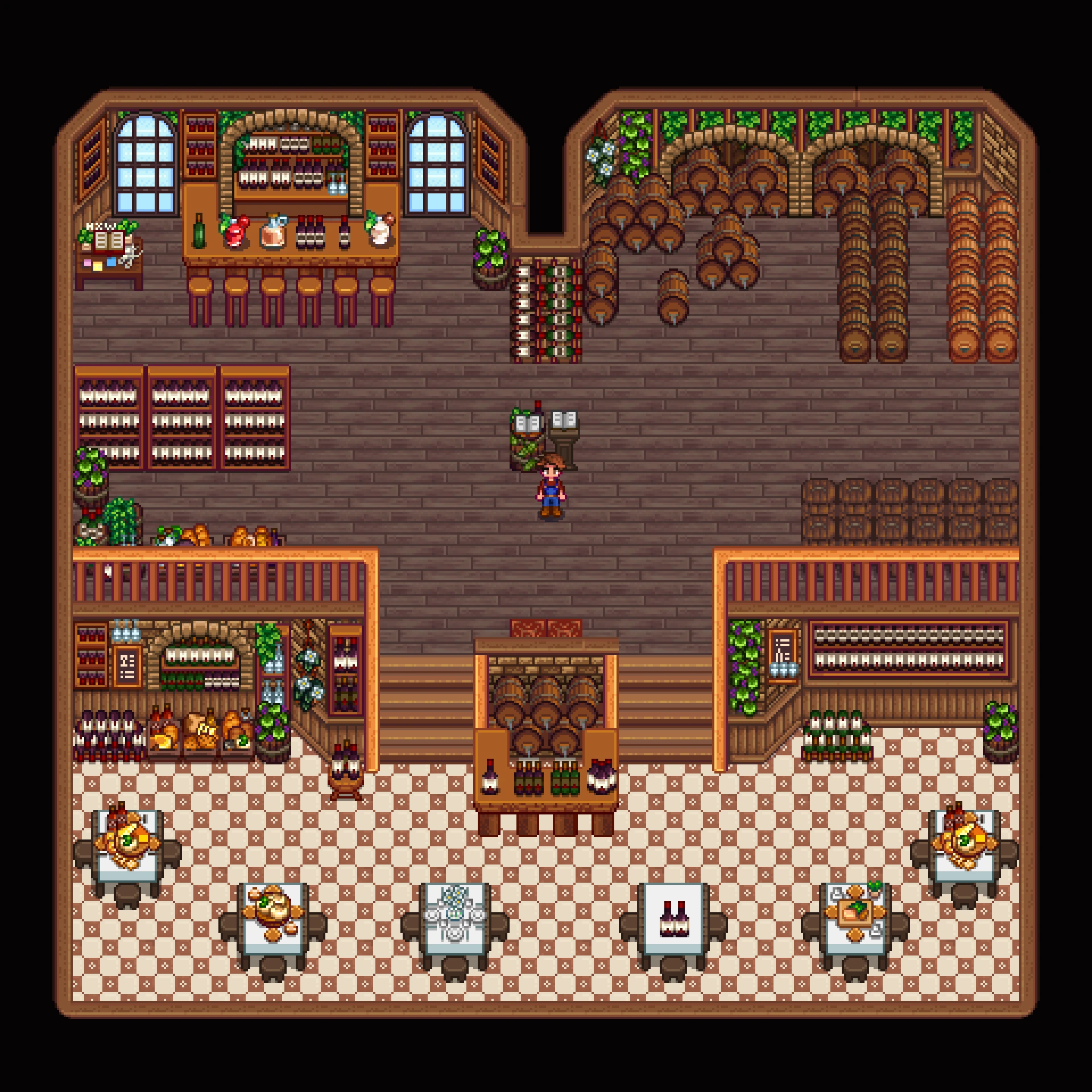 HxW Buildable Winery mod for Stardew Valley