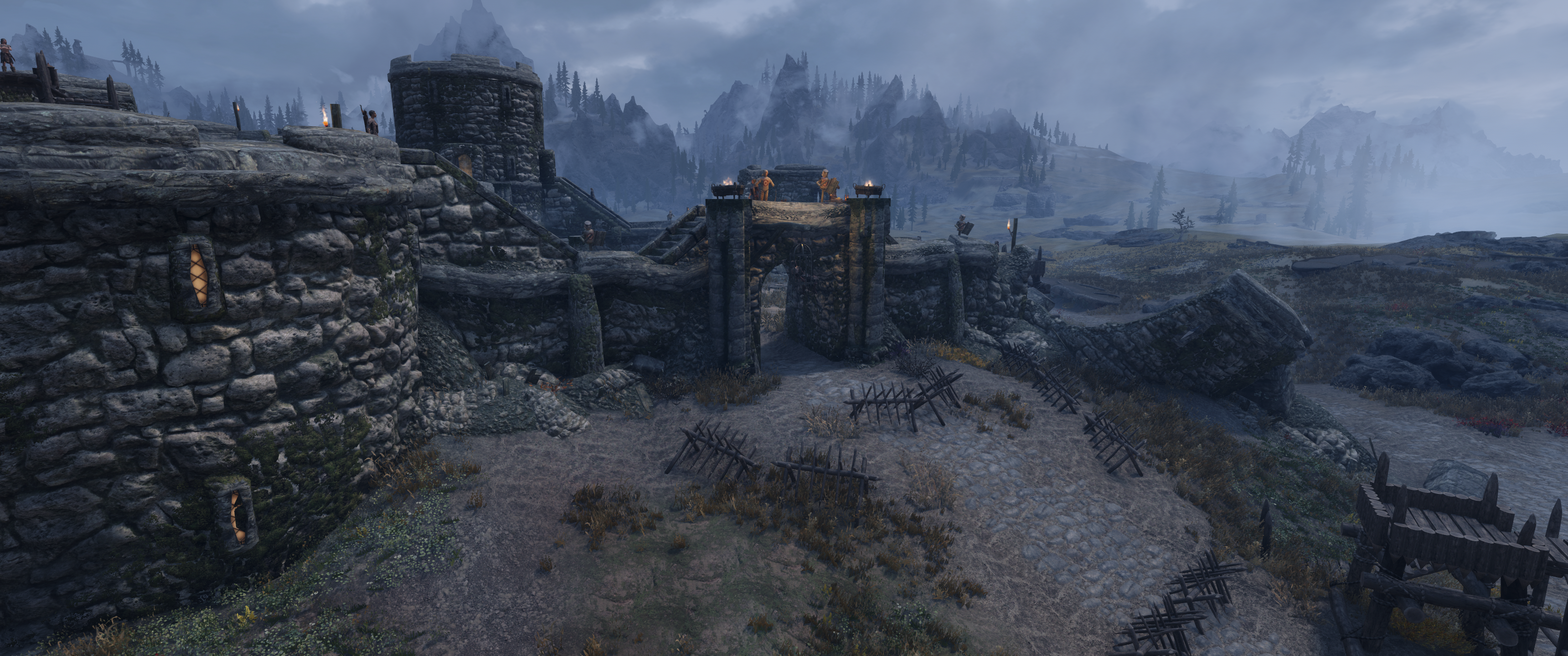 Fort Greymoor mod for The Elder Scrolls V: Skyrim Special Edition