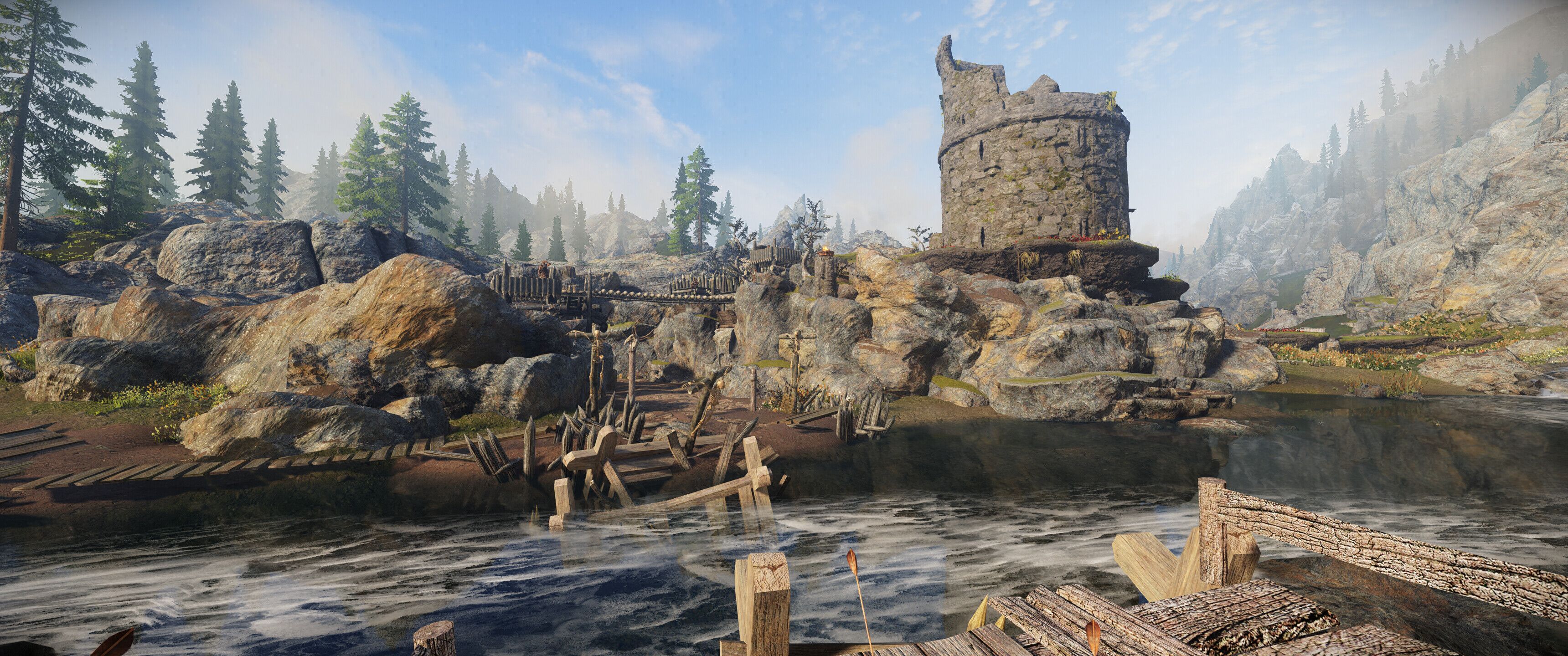Robbers Gorge mod for The Elder Scrolls V: Skyrim Special Edition