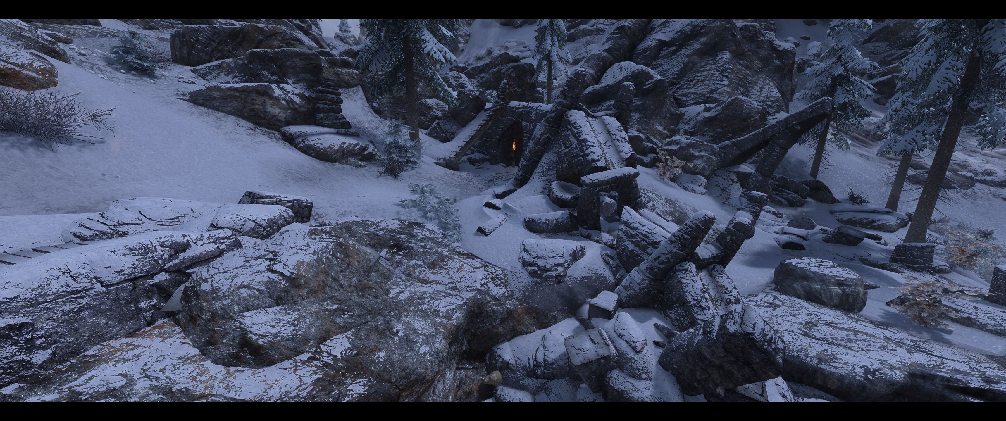 Bleak Falls Tower mod for The Elder Scrolls V: Skyrim Special Edition