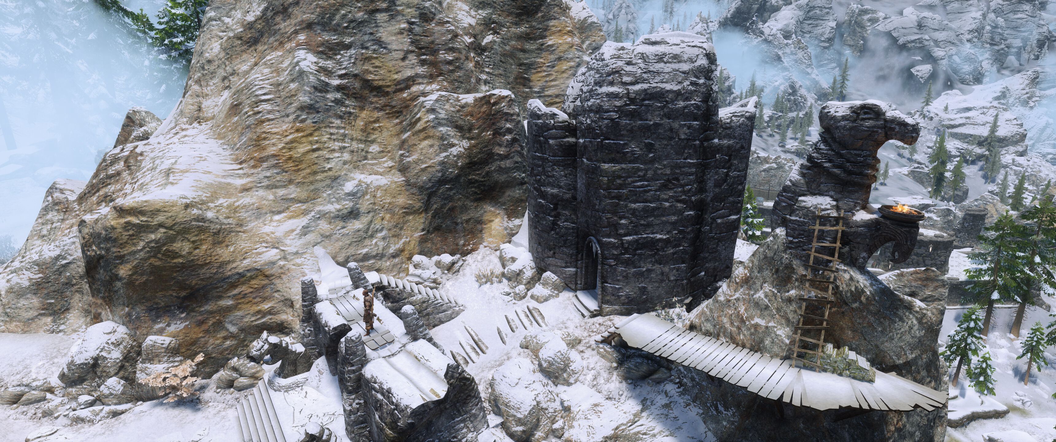 Skybound mod for The Elder Scrolls V: Skyrim Special Edition