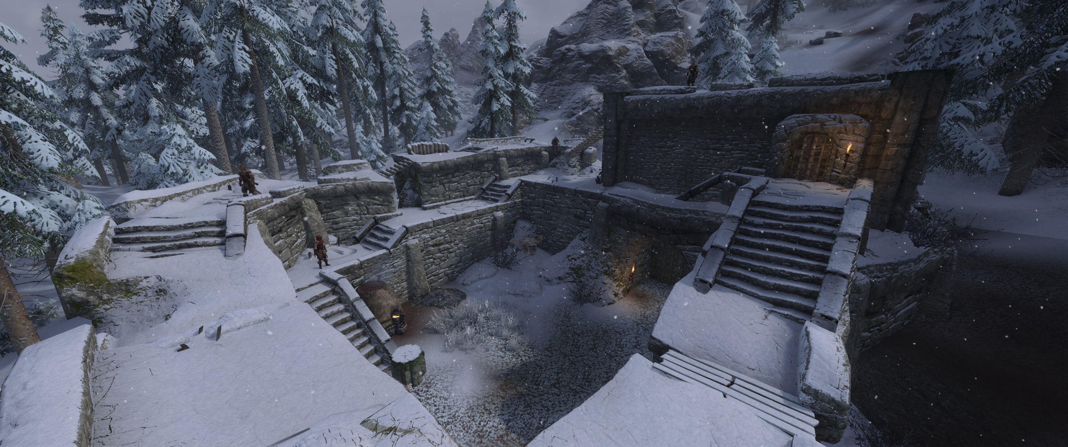 Fort Fellhammer mod for The Elder Scrolls V: Skyrim Special Edition