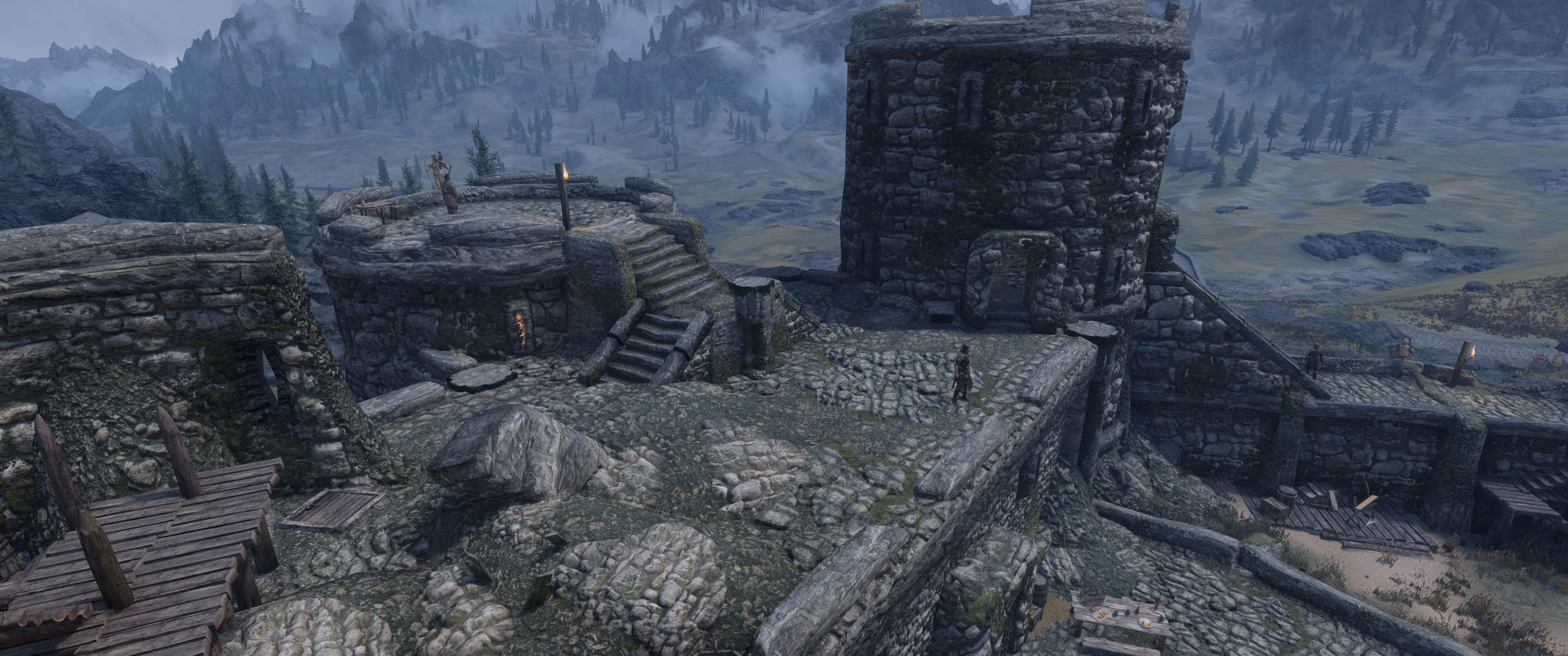 Fort Greymoor mod for The Elder Scrolls V: Skyrim Special Edition