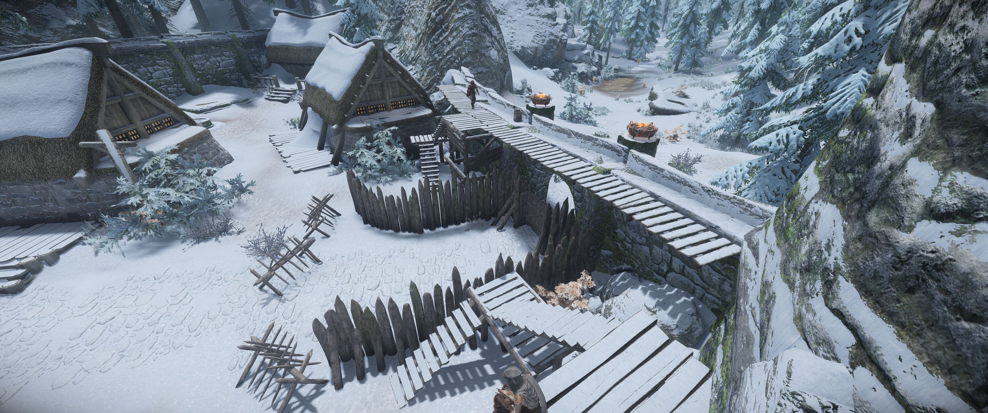 Fort Dunstad mod for The Elder Scrolls V: Skyrim Special Edition