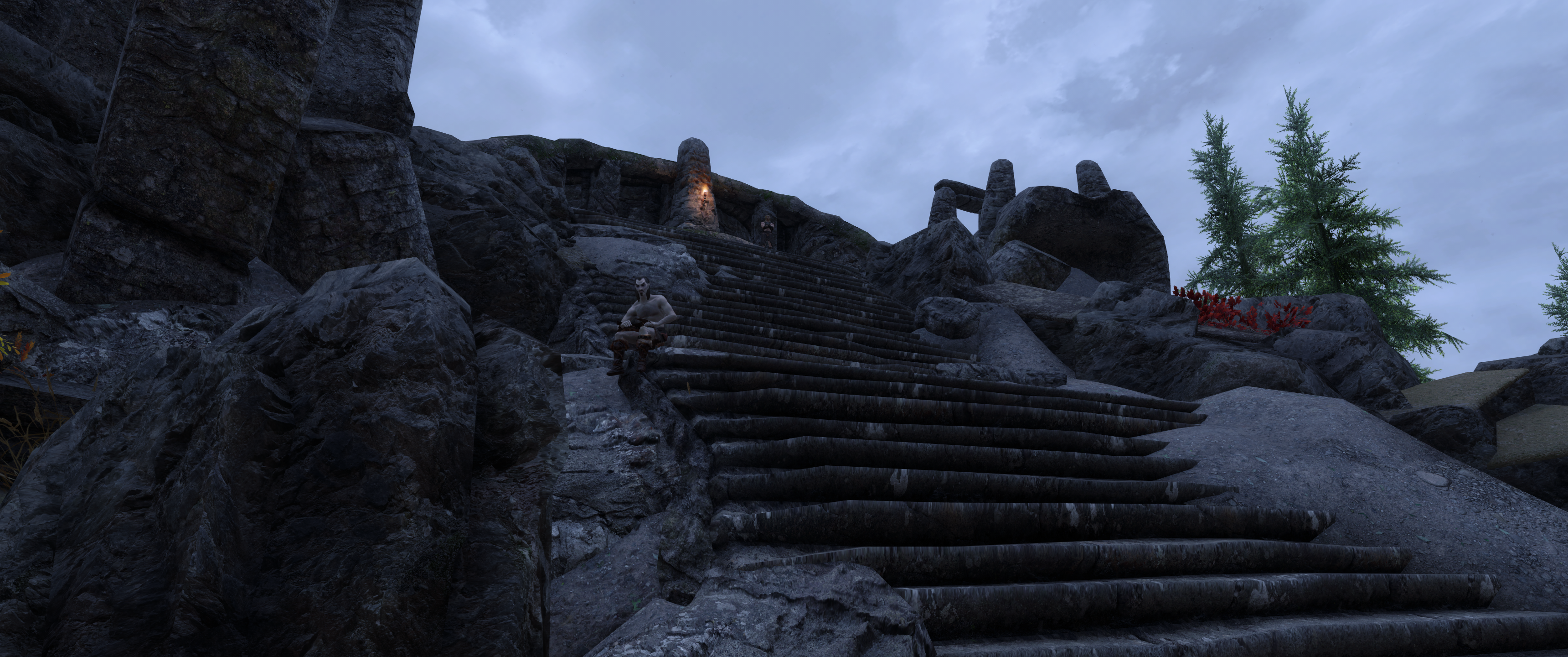 Silent Moons Camp mod for The Elder Scrolls V: Skyrim Special Edition