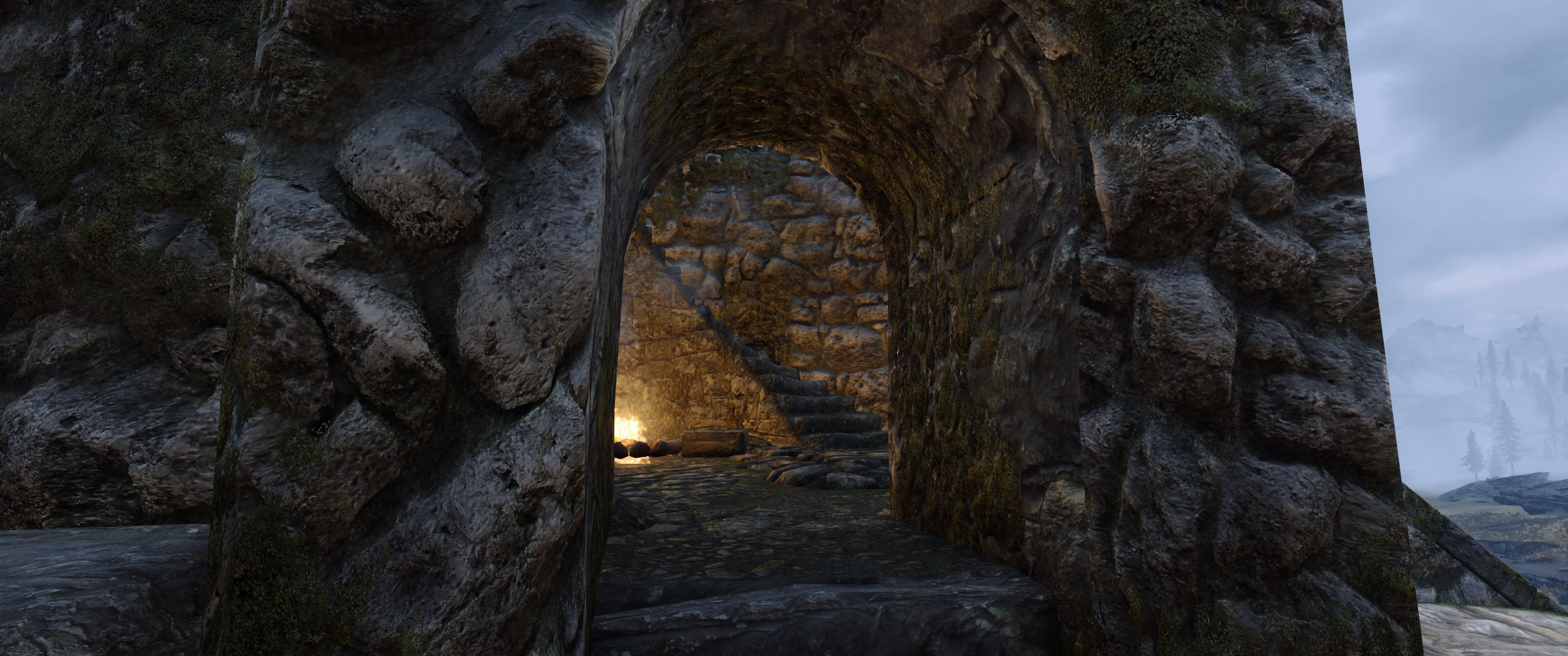 Fort Greymoor mod for The Elder Scrolls V: Skyrim Special Edition