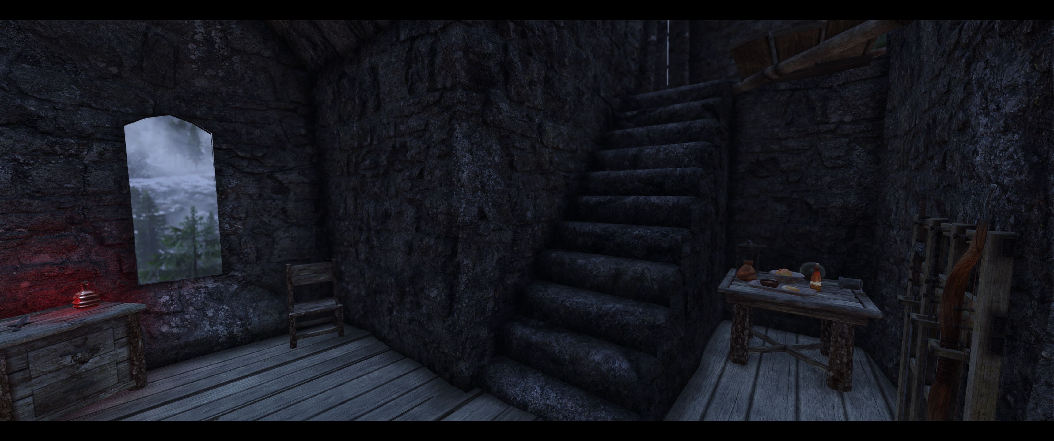 Bleak Falls Tower mod for The Elder Scrolls V: Skyrim Special Edition