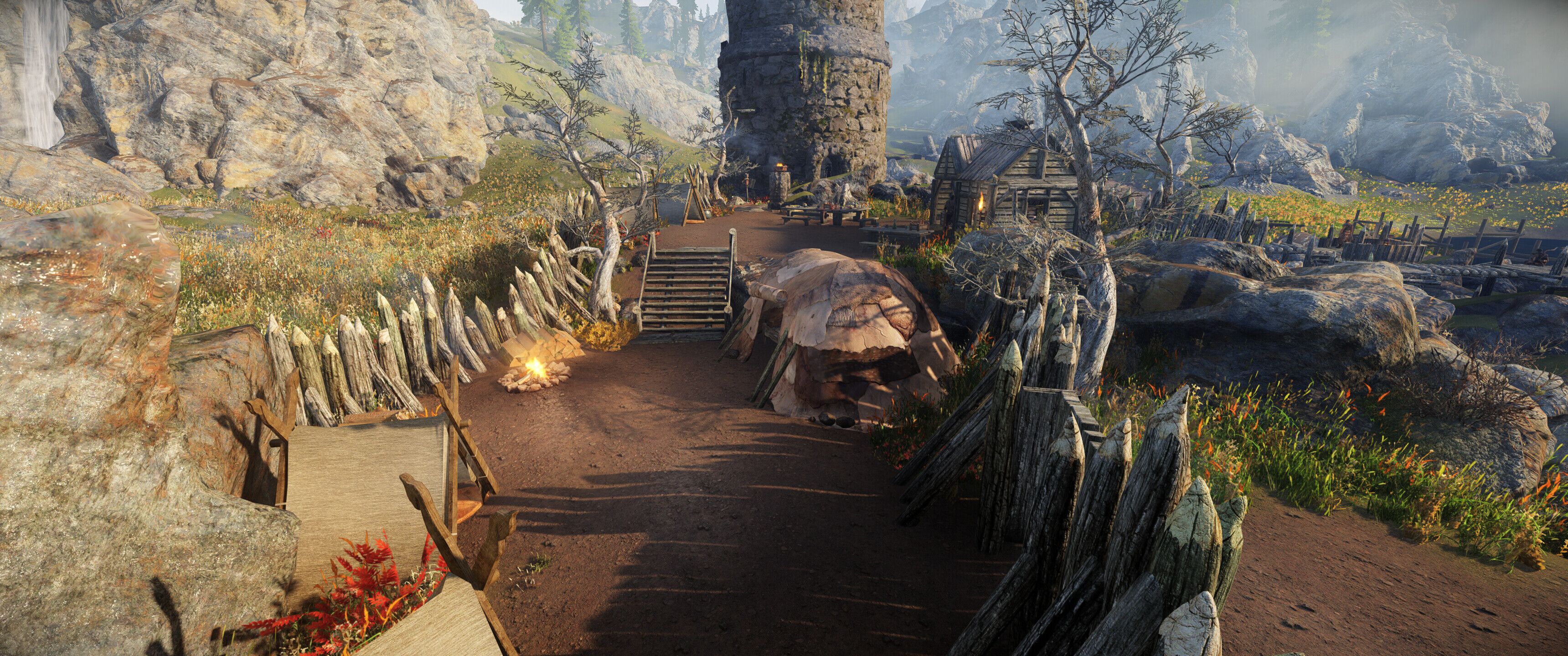 Robbers Gorge mod for The Elder Scrolls V: Skyrim Special Edition