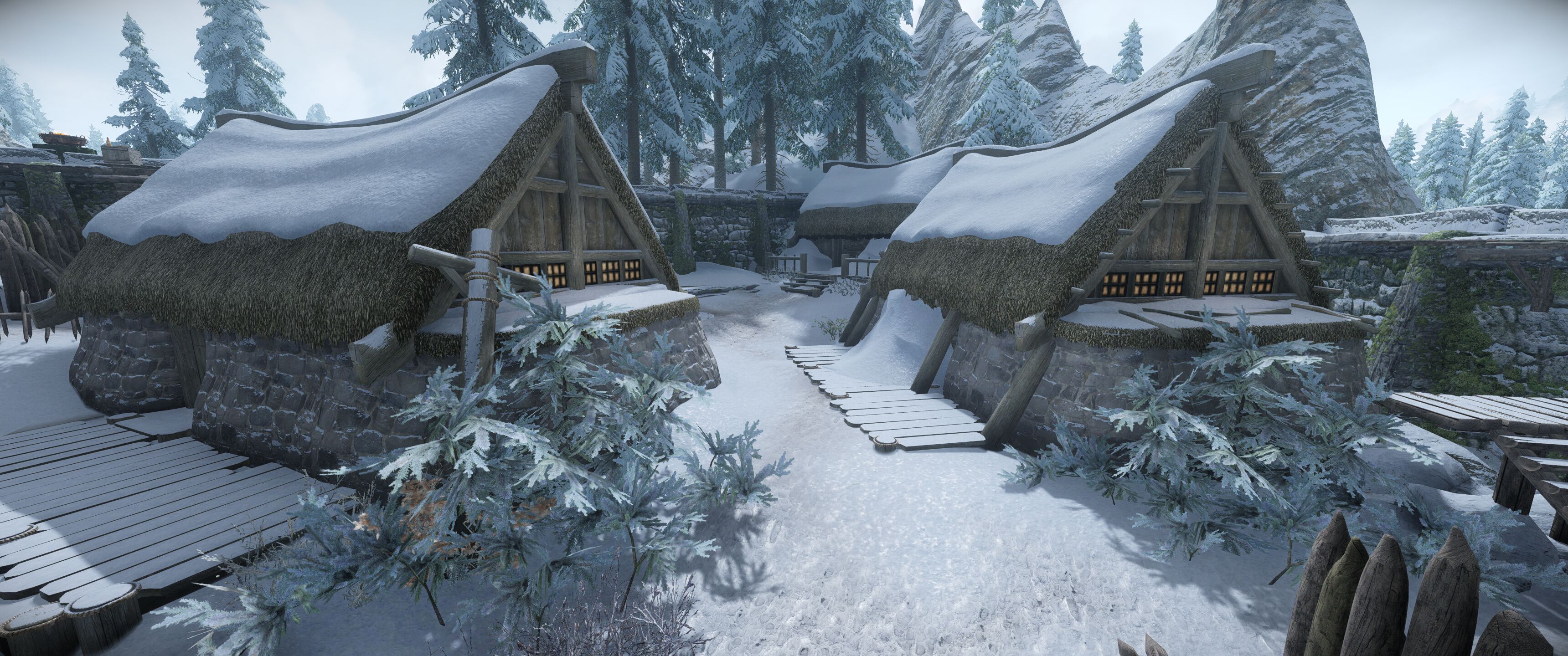 Fort Dunstad mod for The Elder Scrolls V: Skyrim Special Edition