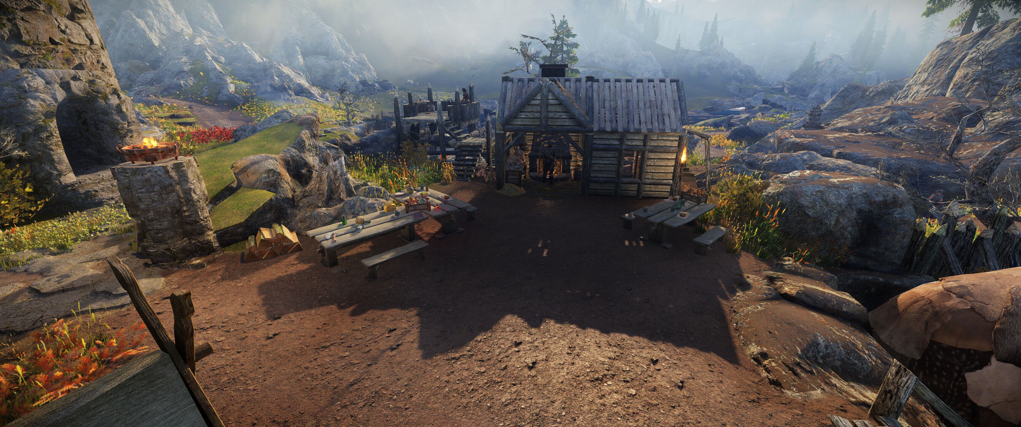 Robbers Gorge mod for The Elder Scrolls V: Skyrim Special Edition