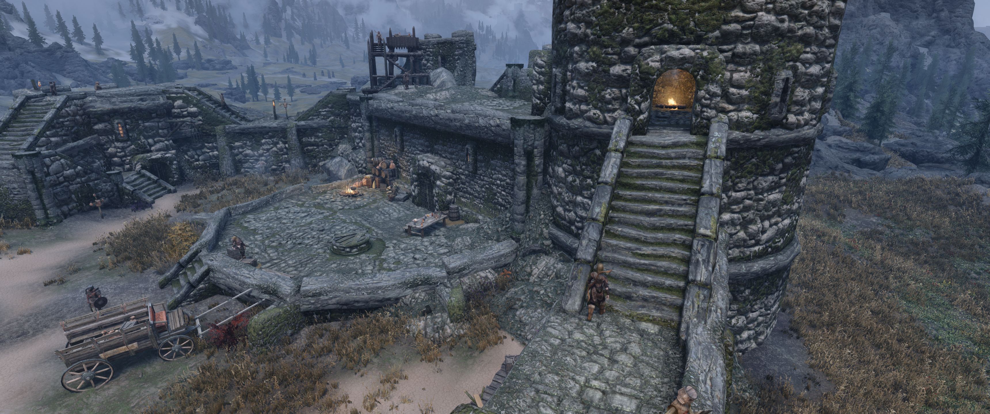 Fort Greymoor mod for The Elder Scrolls V: Skyrim Special Edition
