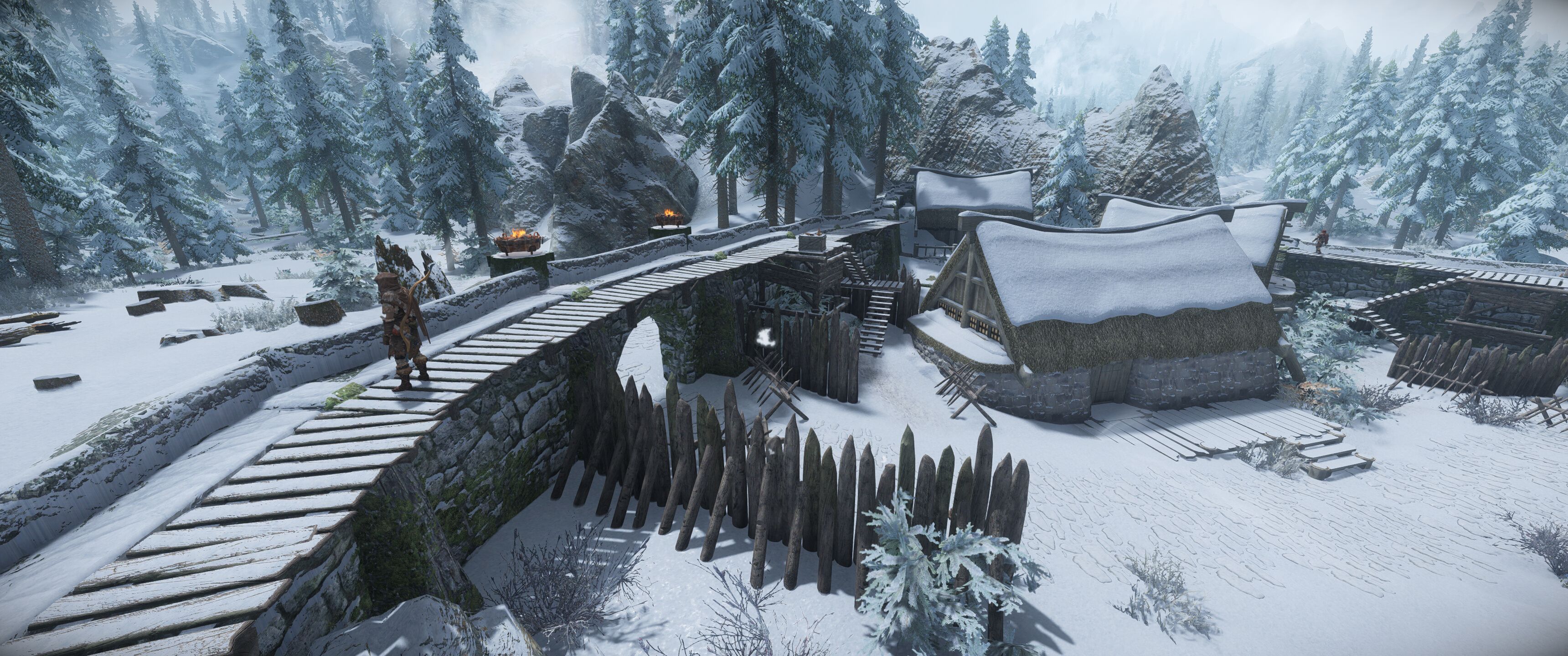 Fort Dunstad mod for The Elder Scrolls V: Skyrim Special Edition