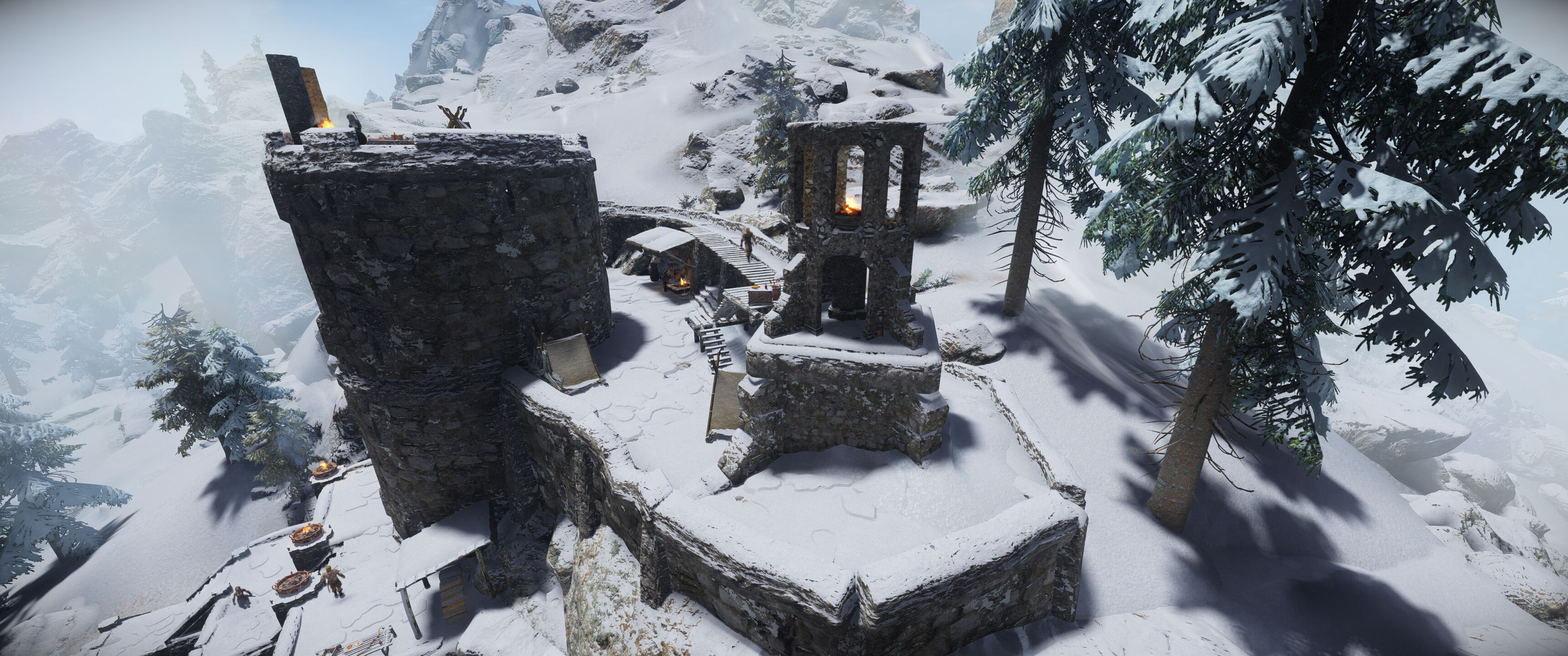 Snowpoint mod for The Elder Scrolls V: Skyrim Special Edition
