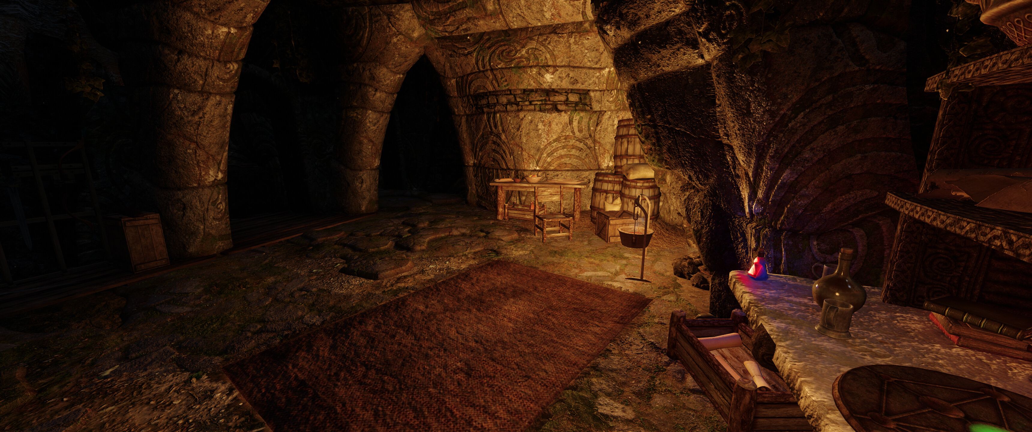 Skybound mod for The Elder Scrolls V: Skyrim Special Edition