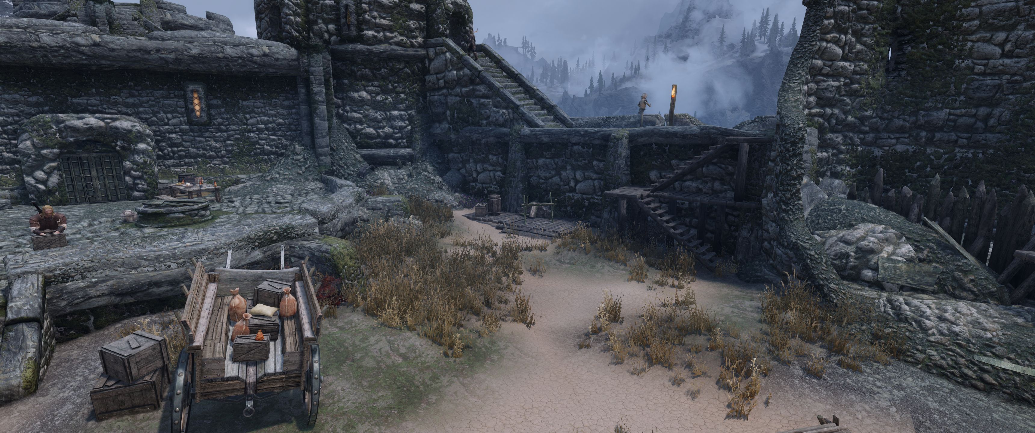 Fort Greymoor mod for The Elder Scrolls V: Skyrim Special Edition