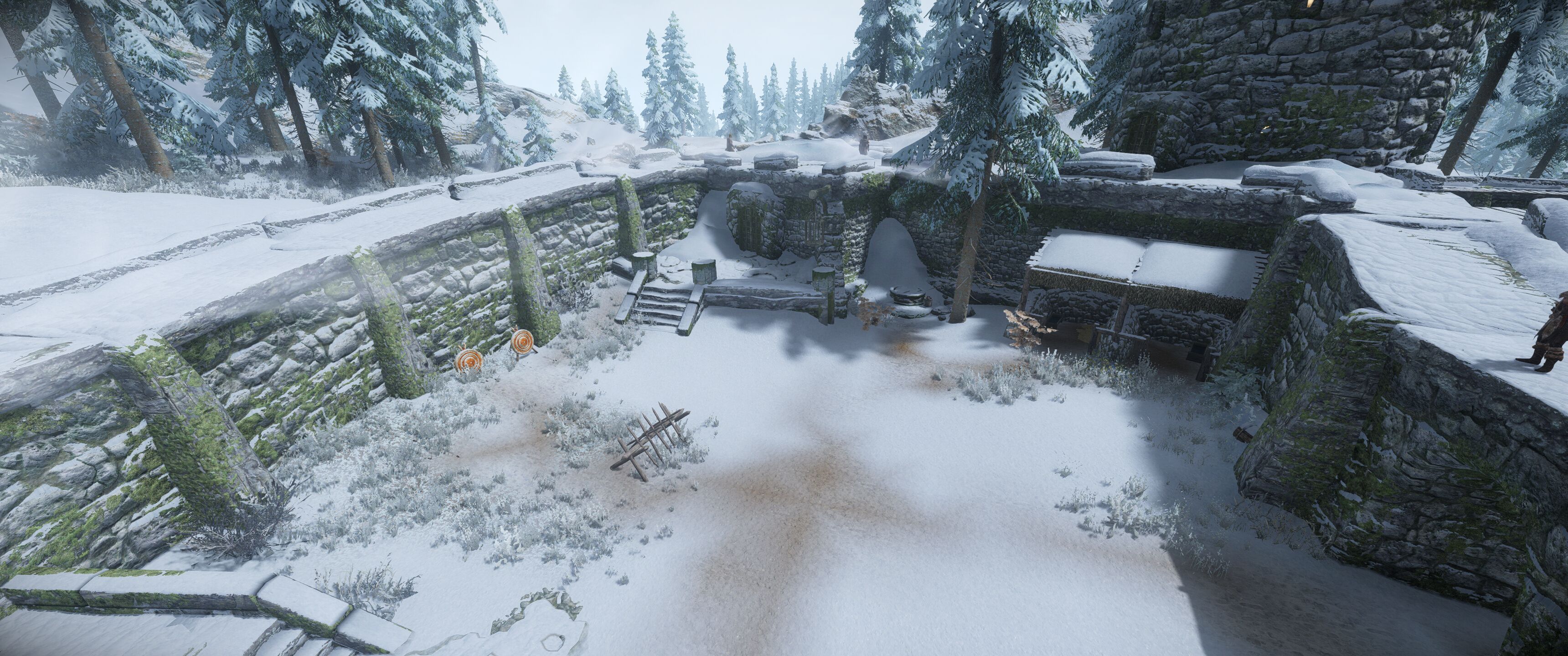 Fort Dunstad mod for The Elder Scrolls V: Skyrim Special Edition