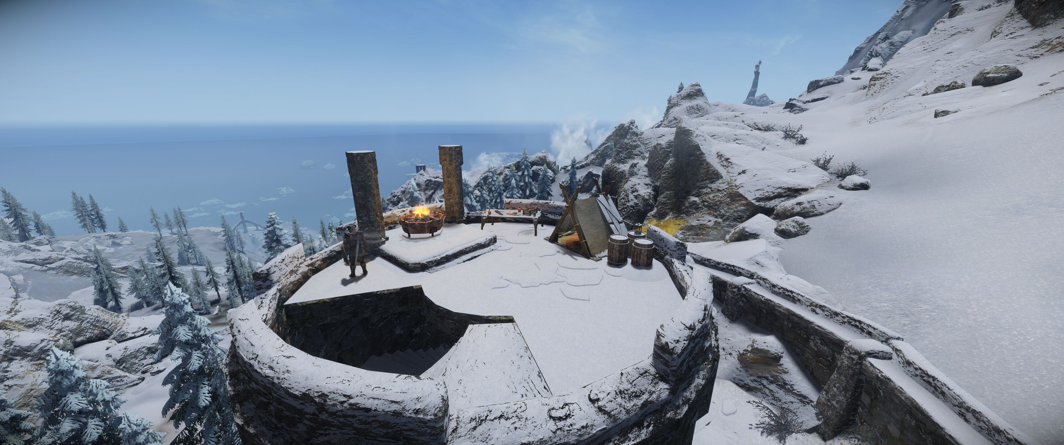 Snowpoint mod for The Elder Scrolls V: Skyrim Special Edition