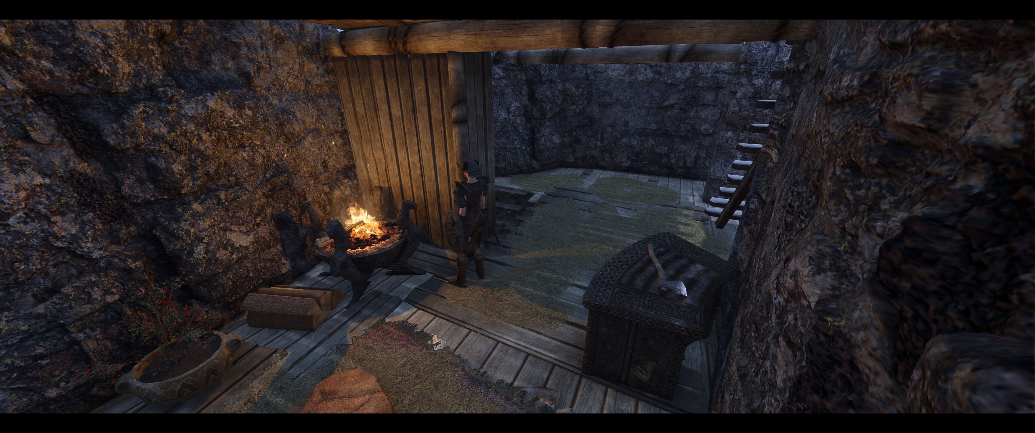 Bleak Falls Tower mod for The Elder Scrolls V: Skyrim Special Edition