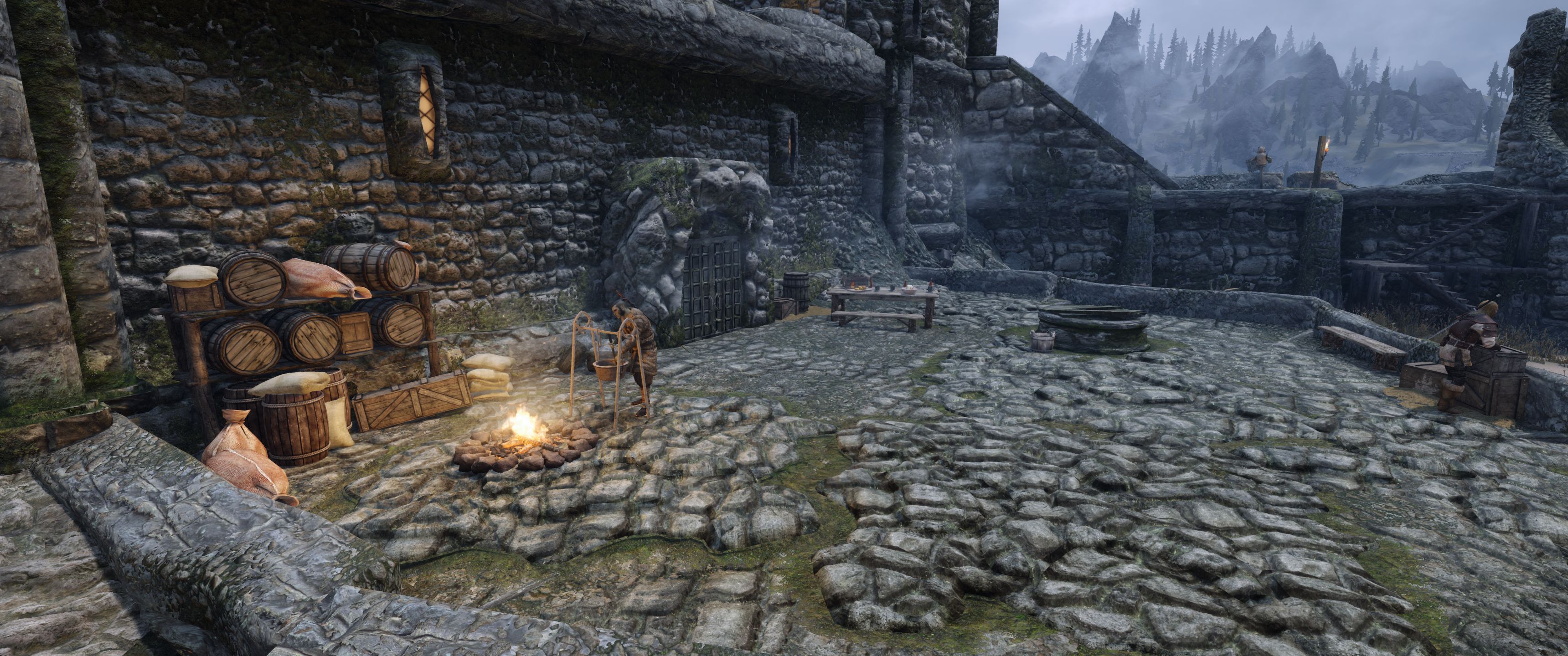 Fort Greymoor mod for The Elder Scrolls V: Skyrim Special Edition