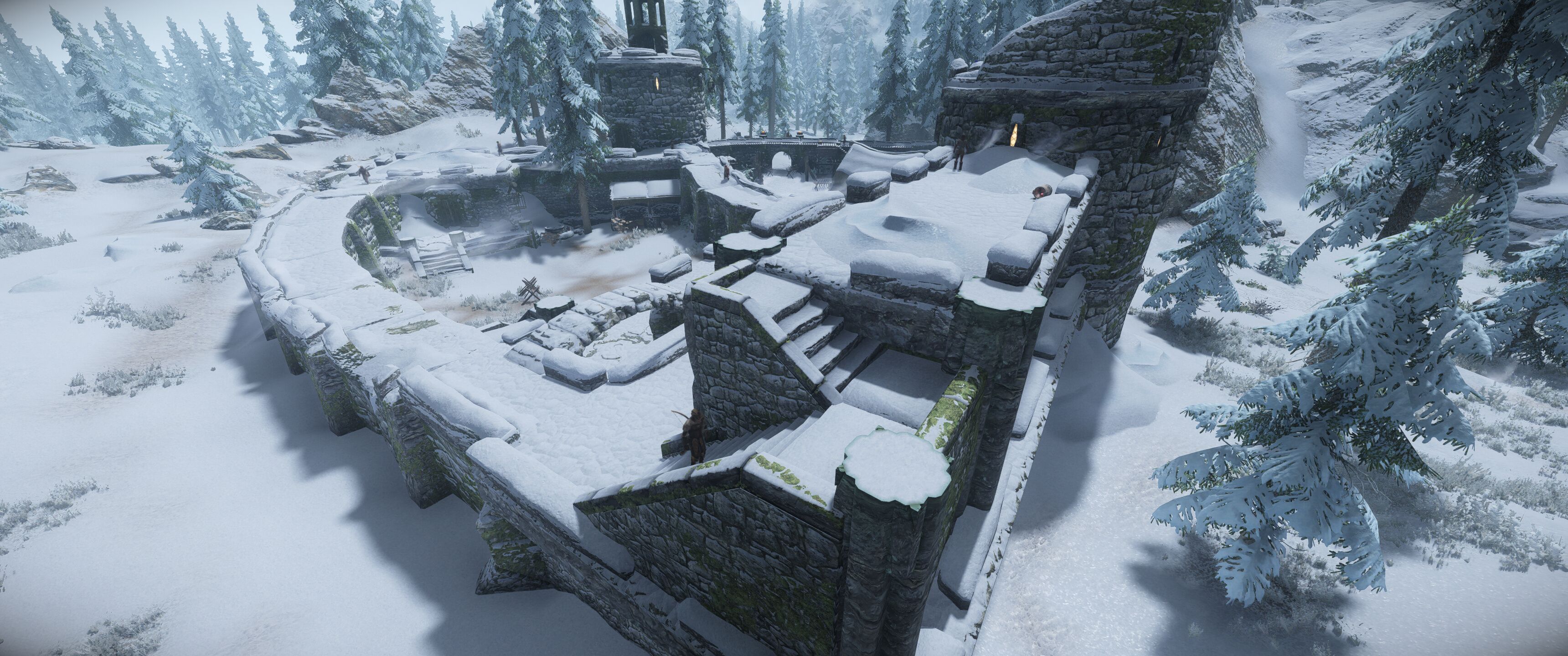 Fort Dunstad mod for The Elder Scrolls V: Skyrim Special Edition