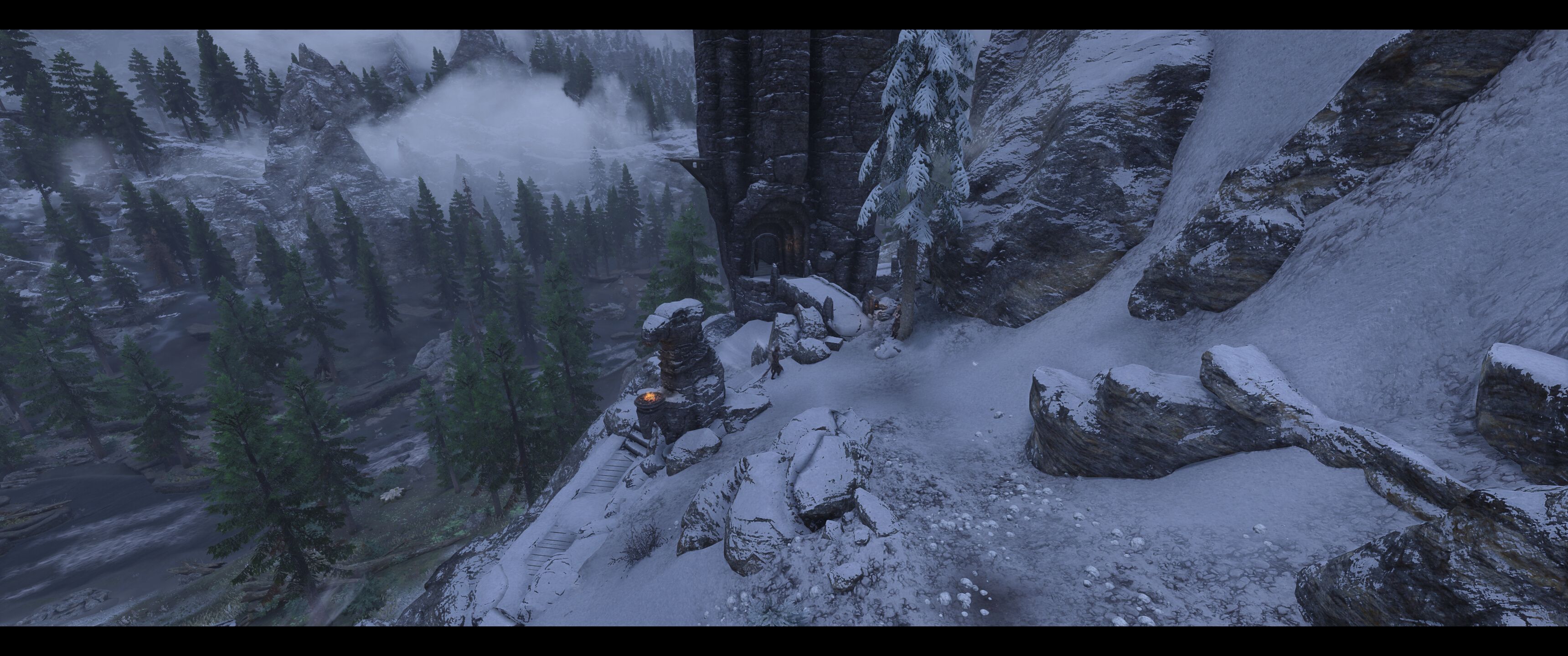 Bleak Falls Tower mod for The Elder Scrolls V: Skyrim Special Edition