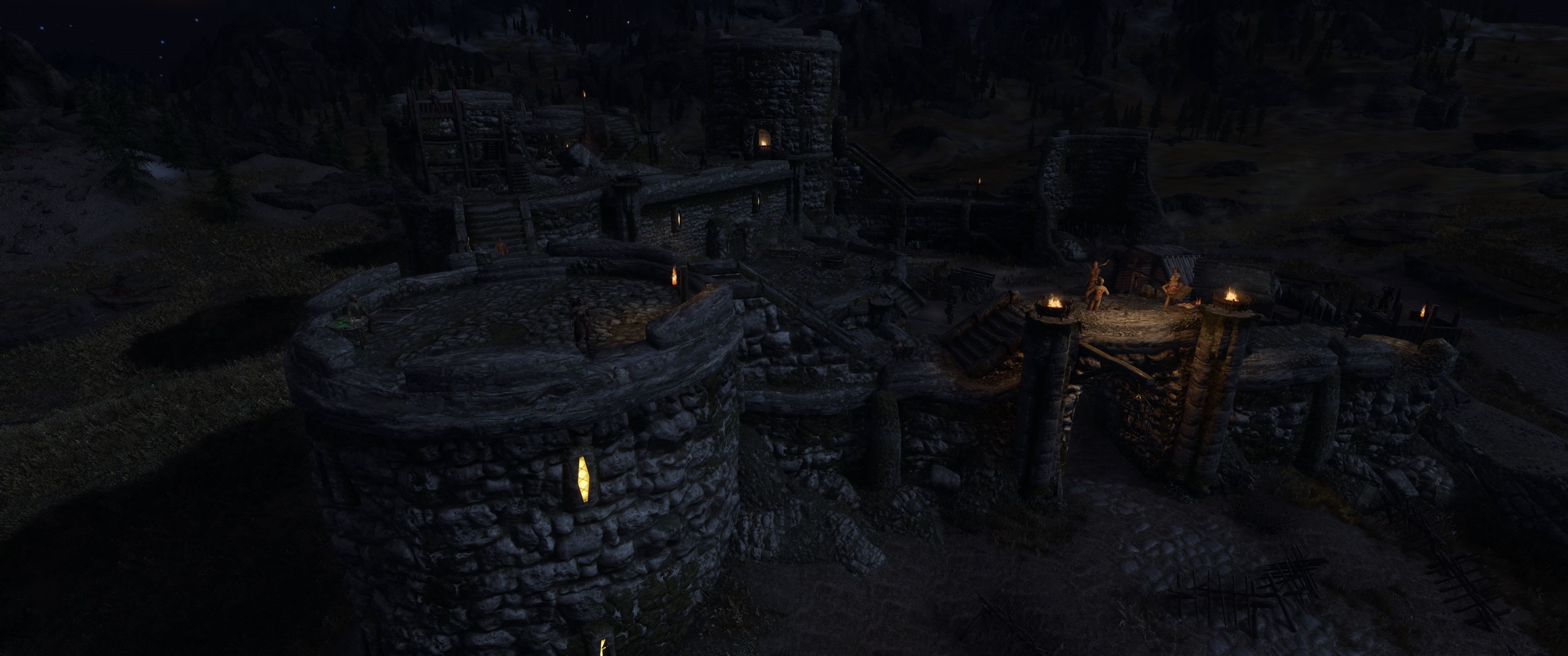 Fort Greymoor mod for The Elder Scrolls V: Skyrim Special Edition