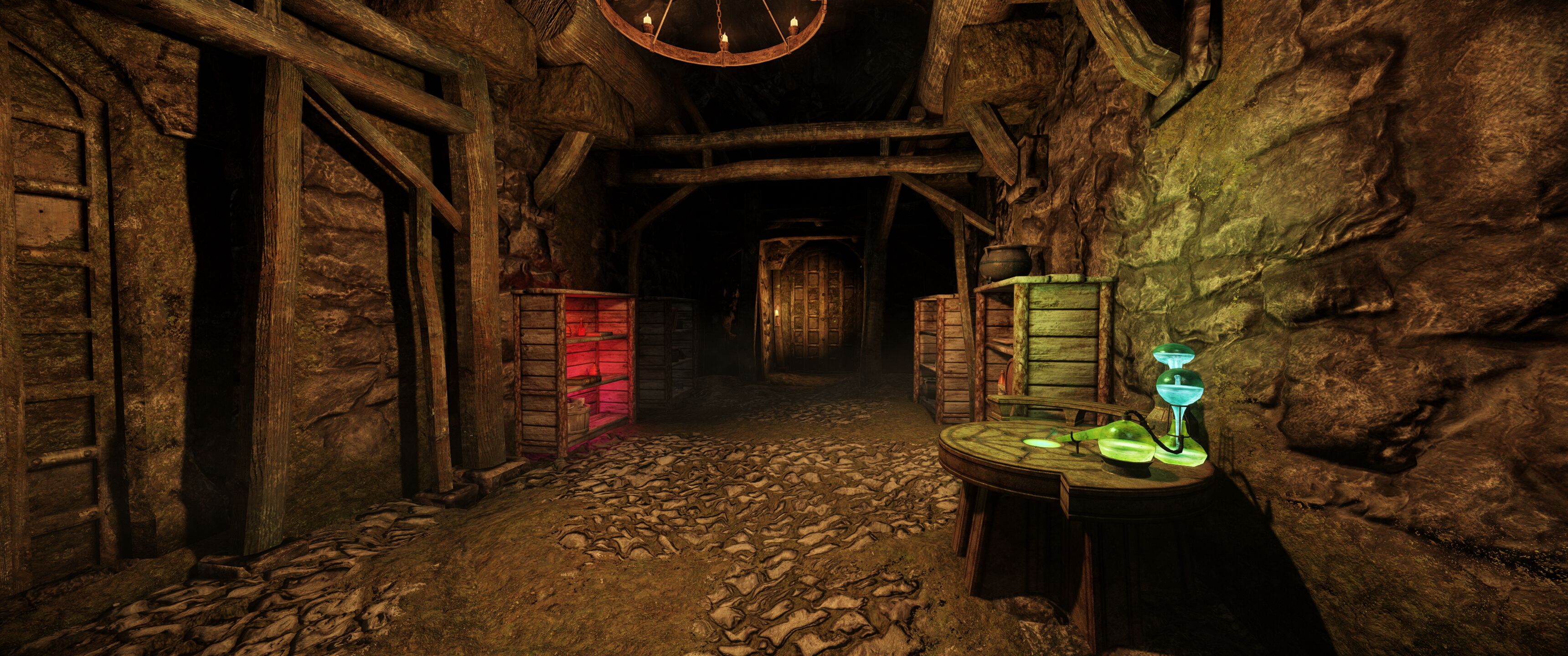 Fort Dunstad mod for The Elder Scrolls V: Skyrim Special Edition