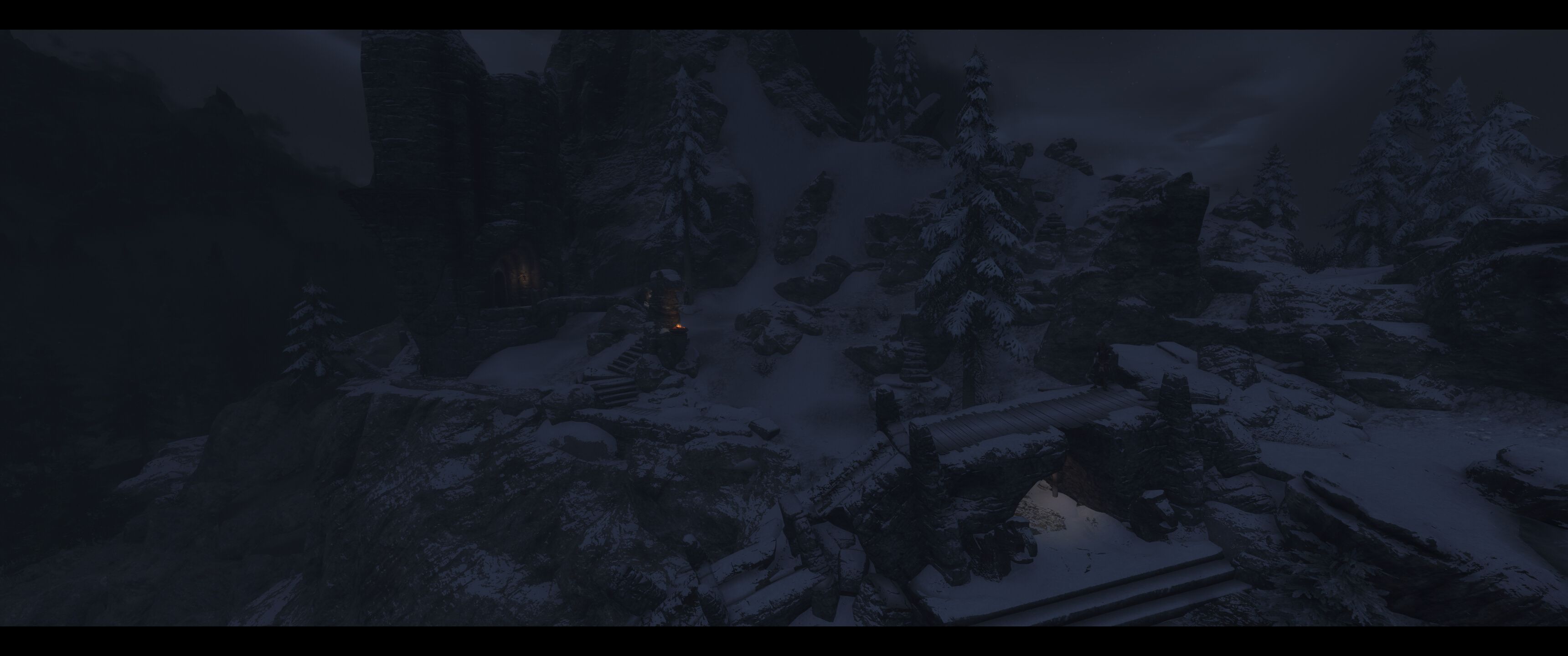 Bleak Falls Tower mod for The Elder Scrolls V: Skyrim Special Edition