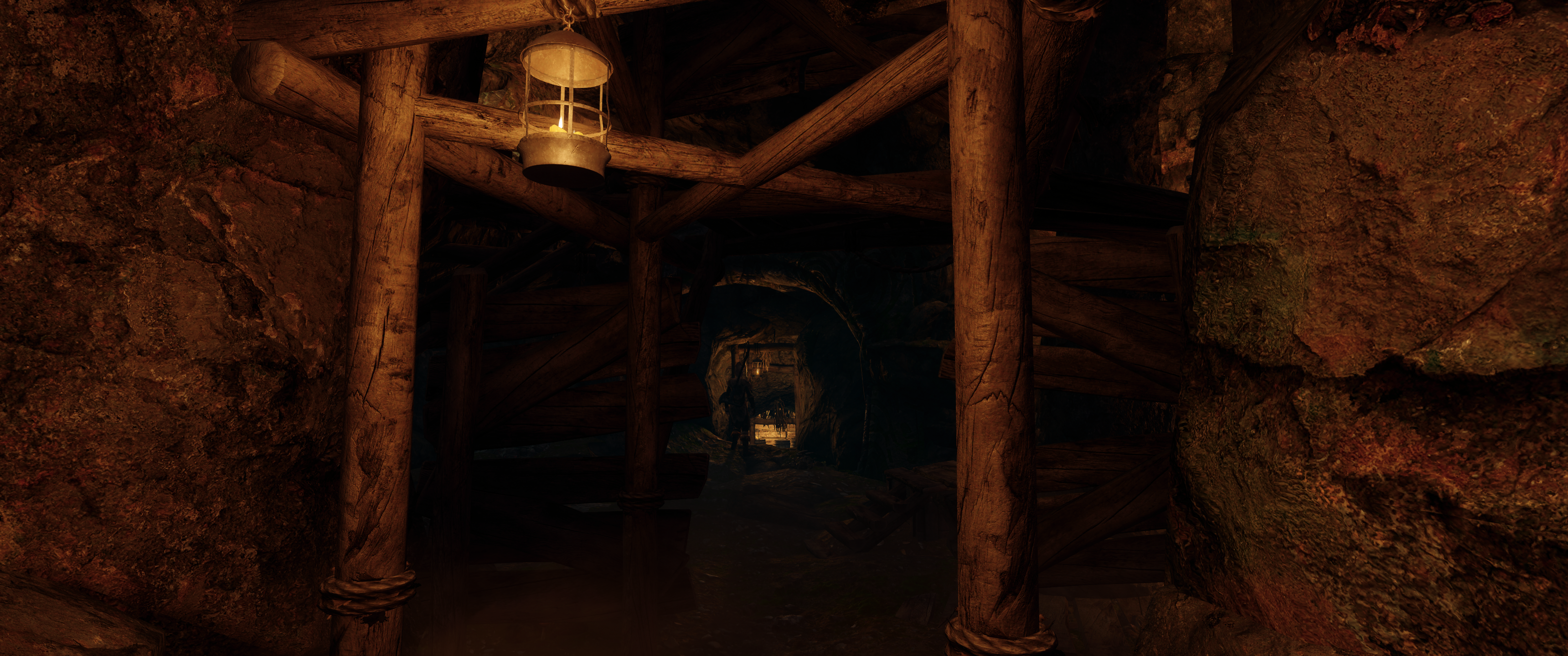 Silent Moons Camp mod for The Elder Scrolls V: Skyrim Special Edition