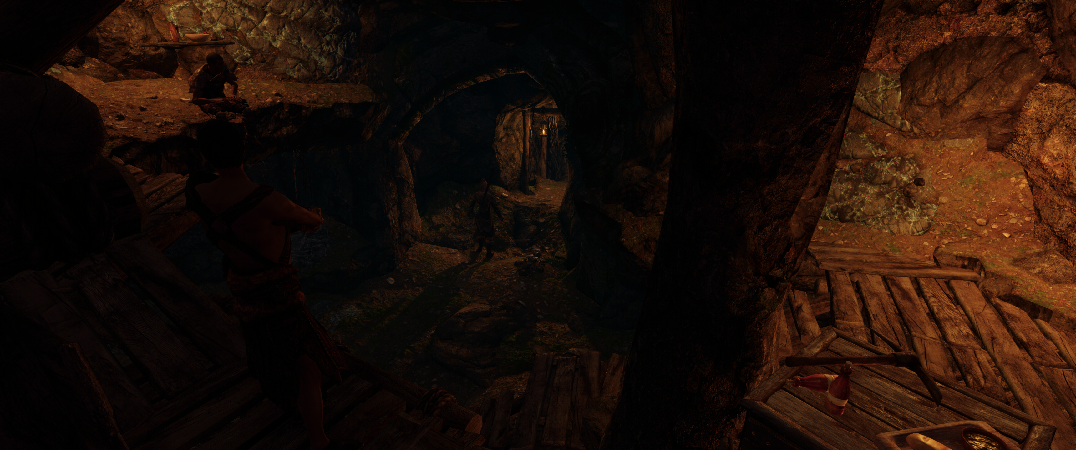 Silent Moons Camp mod for The Elder Scrolls V: Skyrim Special Edition