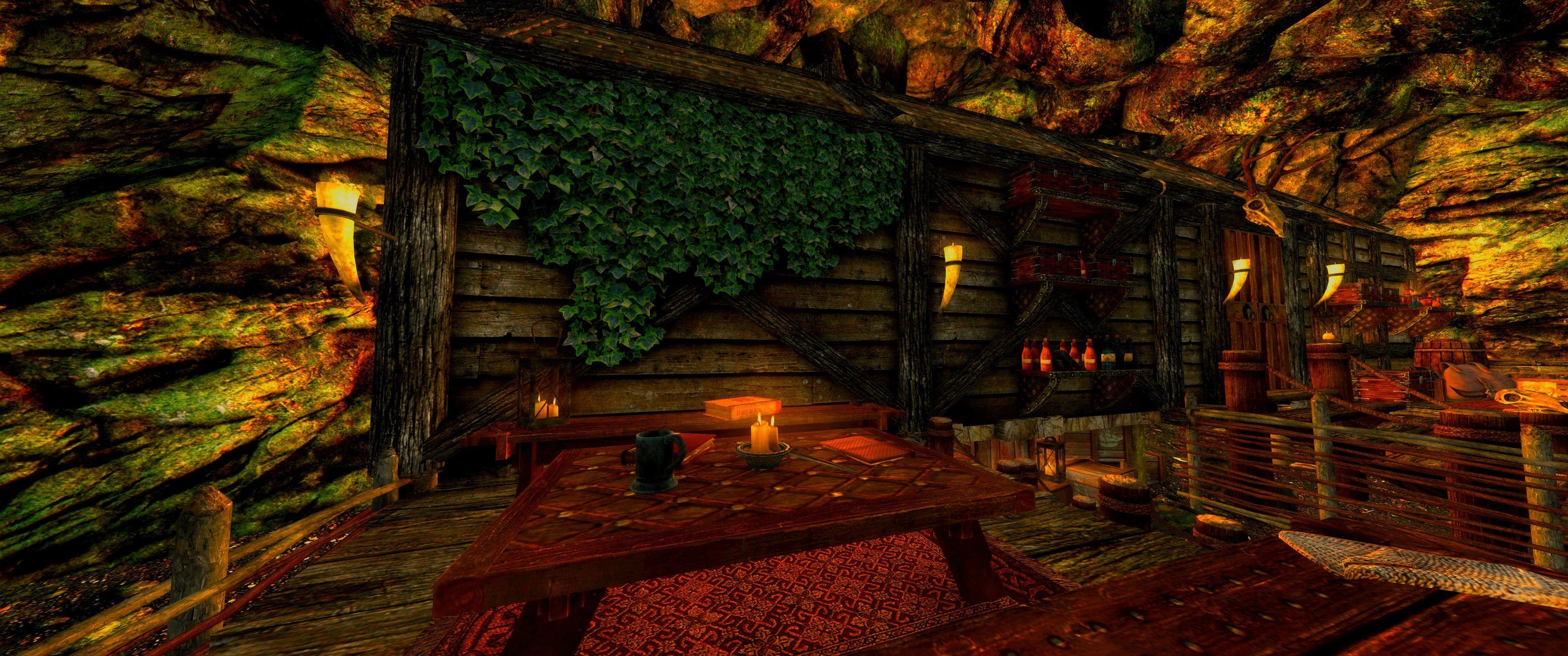 Windkeep Cavern - A Highly Detailed player Cavern mod for The Elder Scrolls V: Skyrim Special Edition