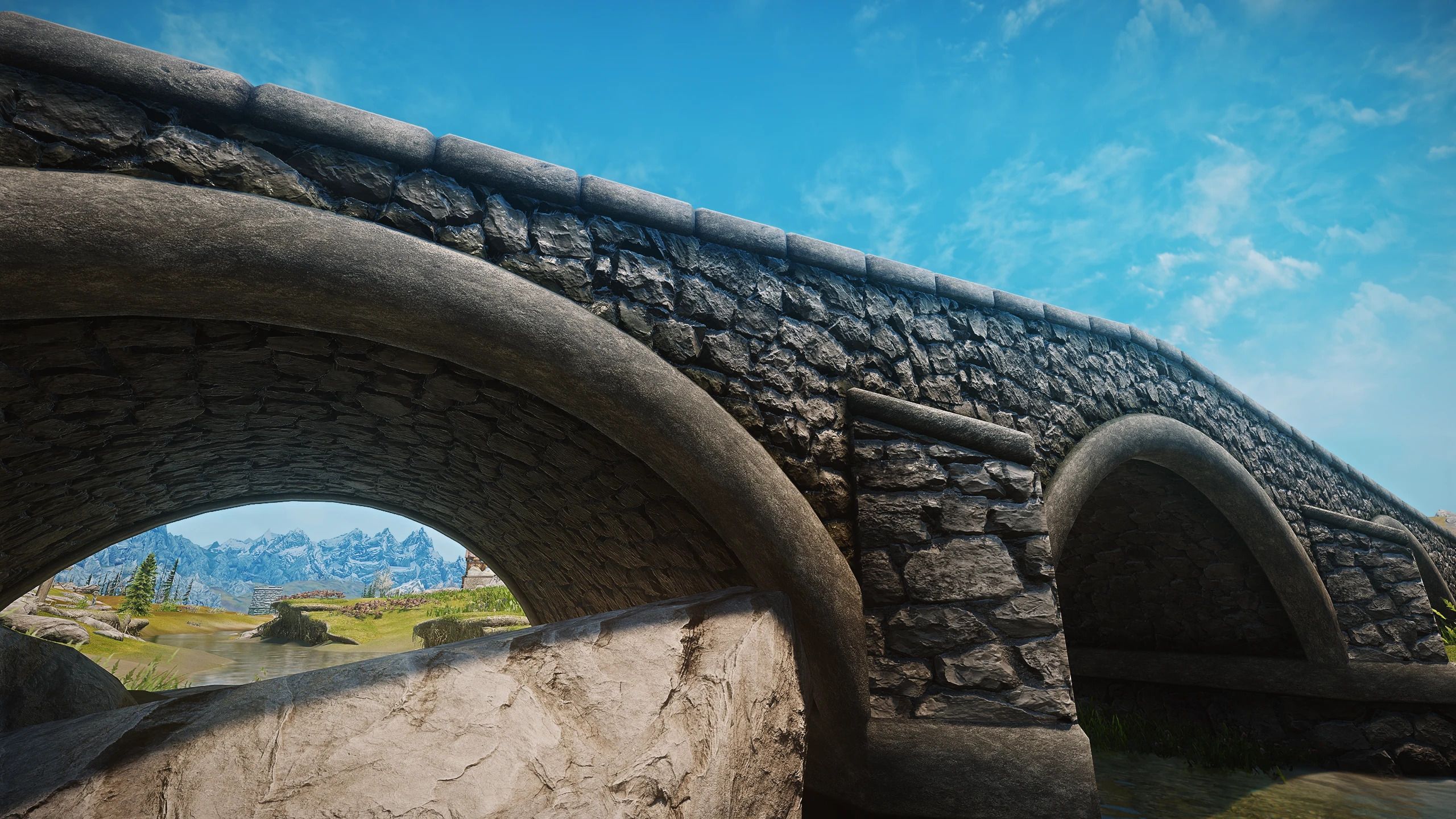 Tomato's Bridge Texture Parallax mod for The Elder Scrolls V: Skyrim Special Edition