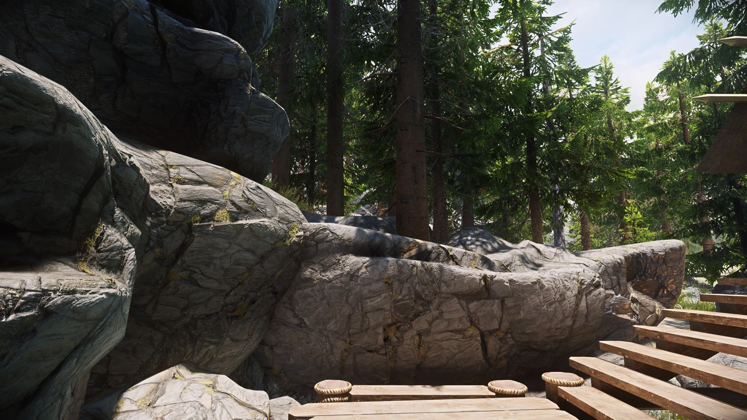 Tomato's Slate Mountains - 8K - Complex Material mod for The Elder Scrolls V: Skyrim Special Edition