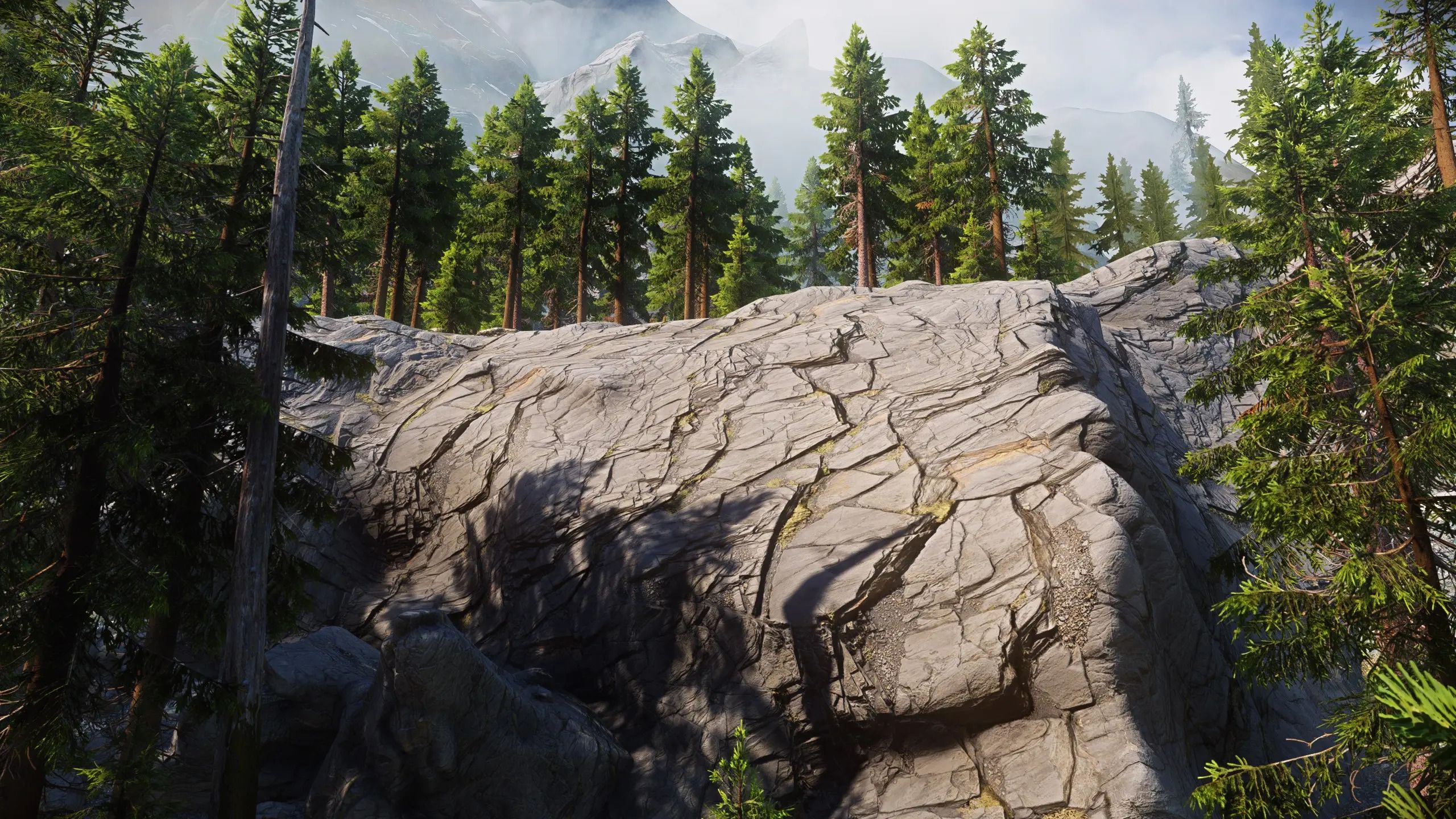 Tomato's Slate Mountains - 8K - Complex Material mod for The Elder Scrolls V: Skyrim Special Edition