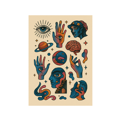 Flash Tattoos - Posters mod for The Sims 4 