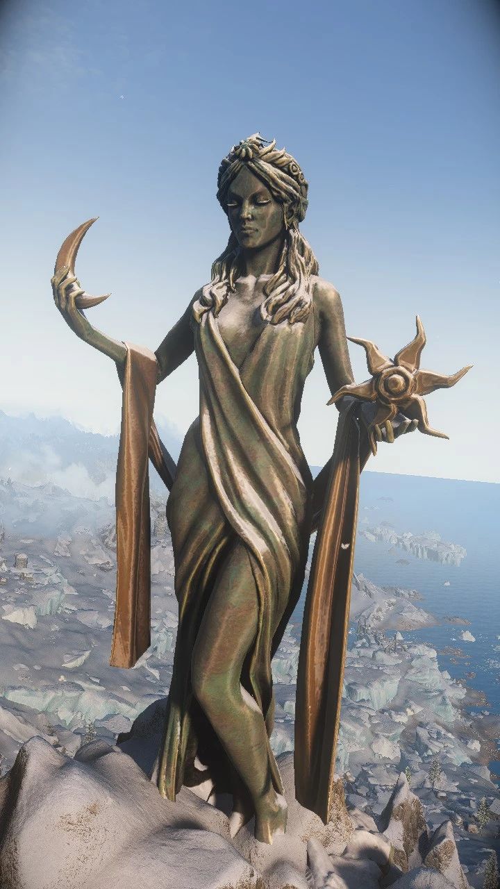 Vanilla Azura Statue Replacer for Daedric Shrines - All in One mod for The Elder Scrolls V: Skyrim Special Edition