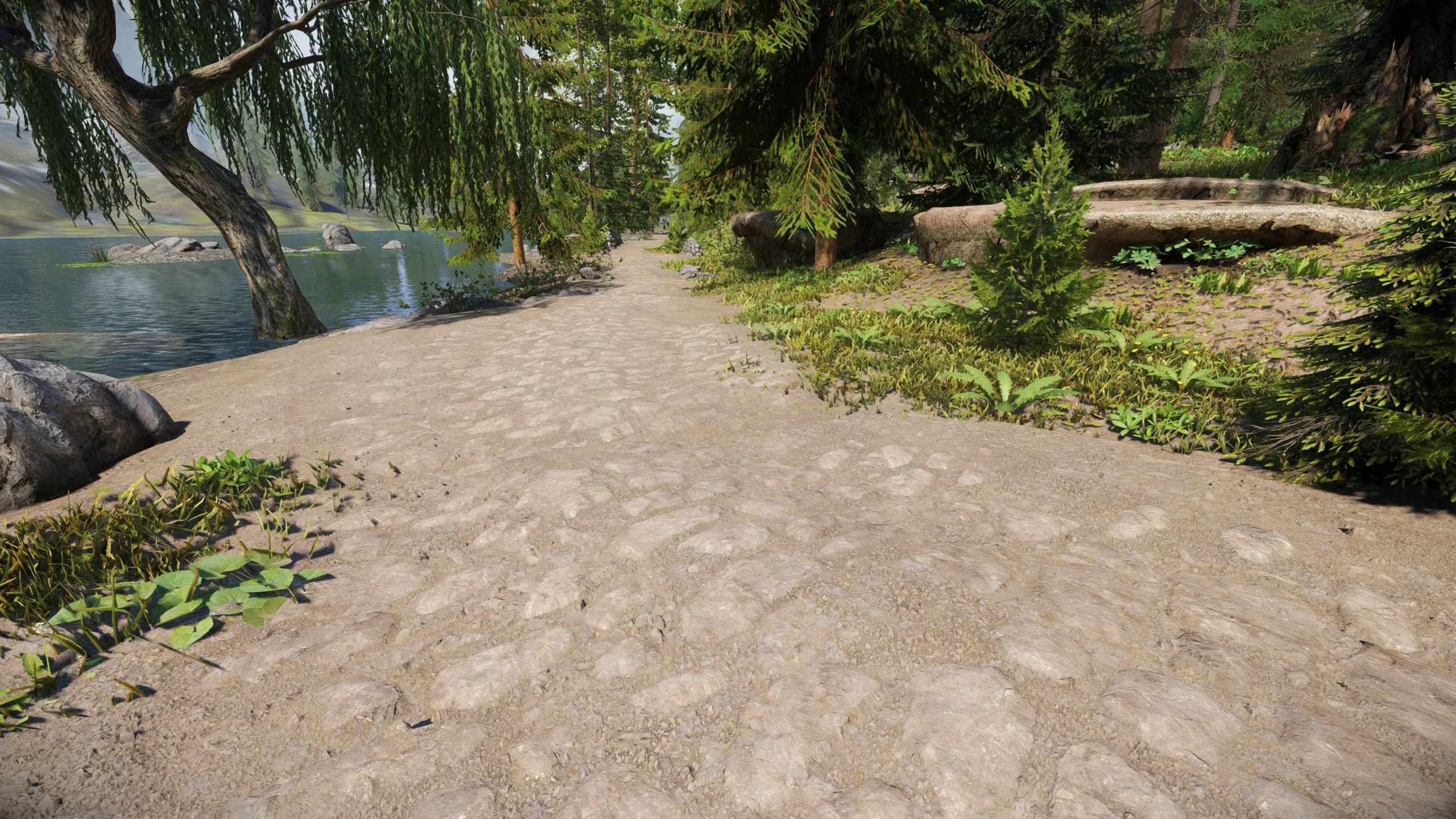 Tomato's Blended Roads Retexture - Dirt02 also mod for The Elder Scrolls V: Skyrim Special Edition