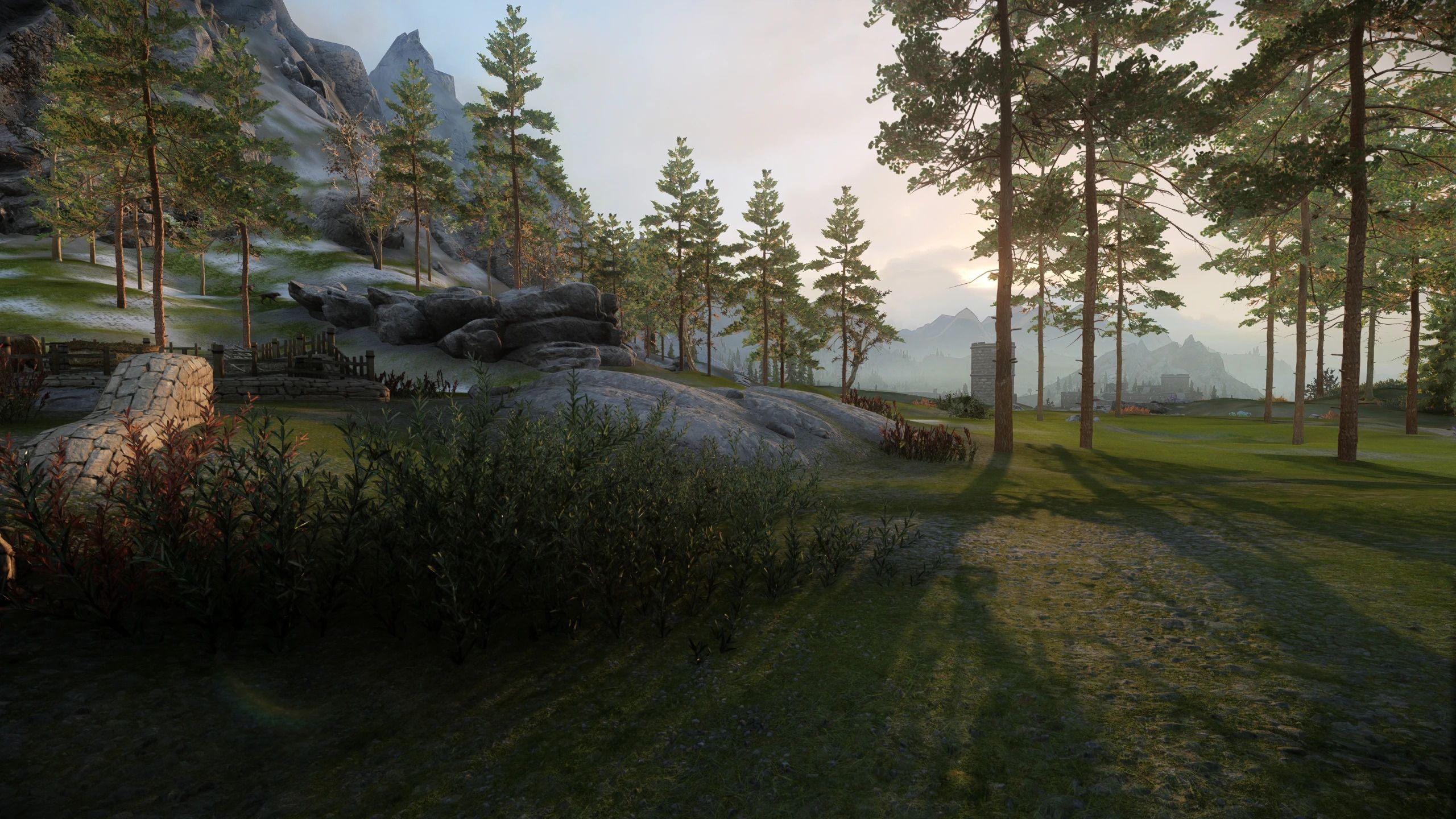 Tomato's Green Tundra Landscape Parallax mod for The Elder Scrolls V: Skyrim Special Edition