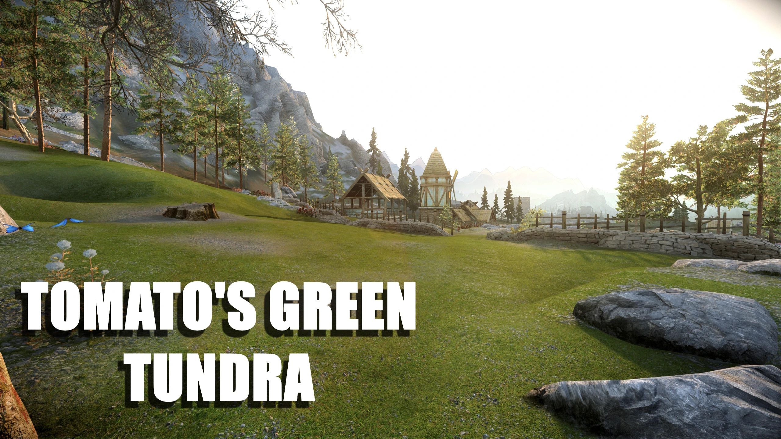 Tomato's Green Tundra Landscape Parallax mod for The Elder Scrolls V: Skyrim Special Edition