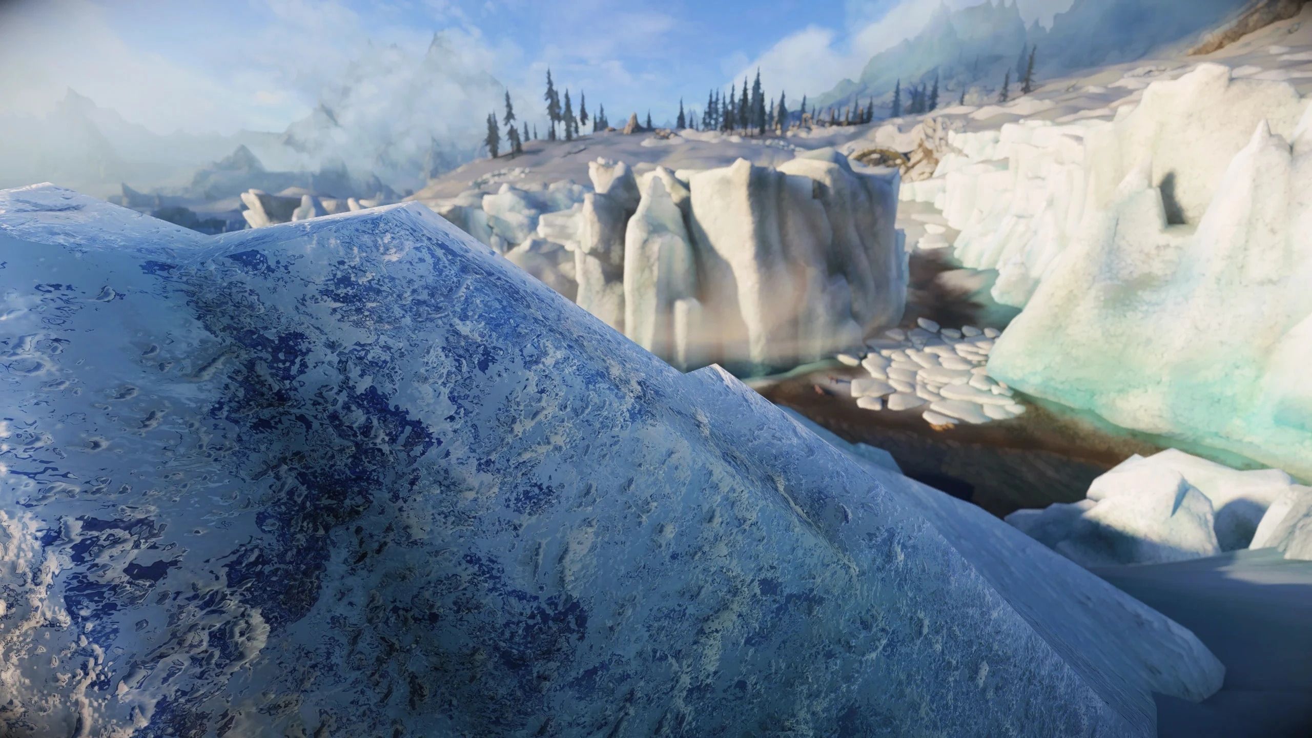 Tomato's Ice Standalone mod for The Elder Scrolls V: Skyrim Special Edition