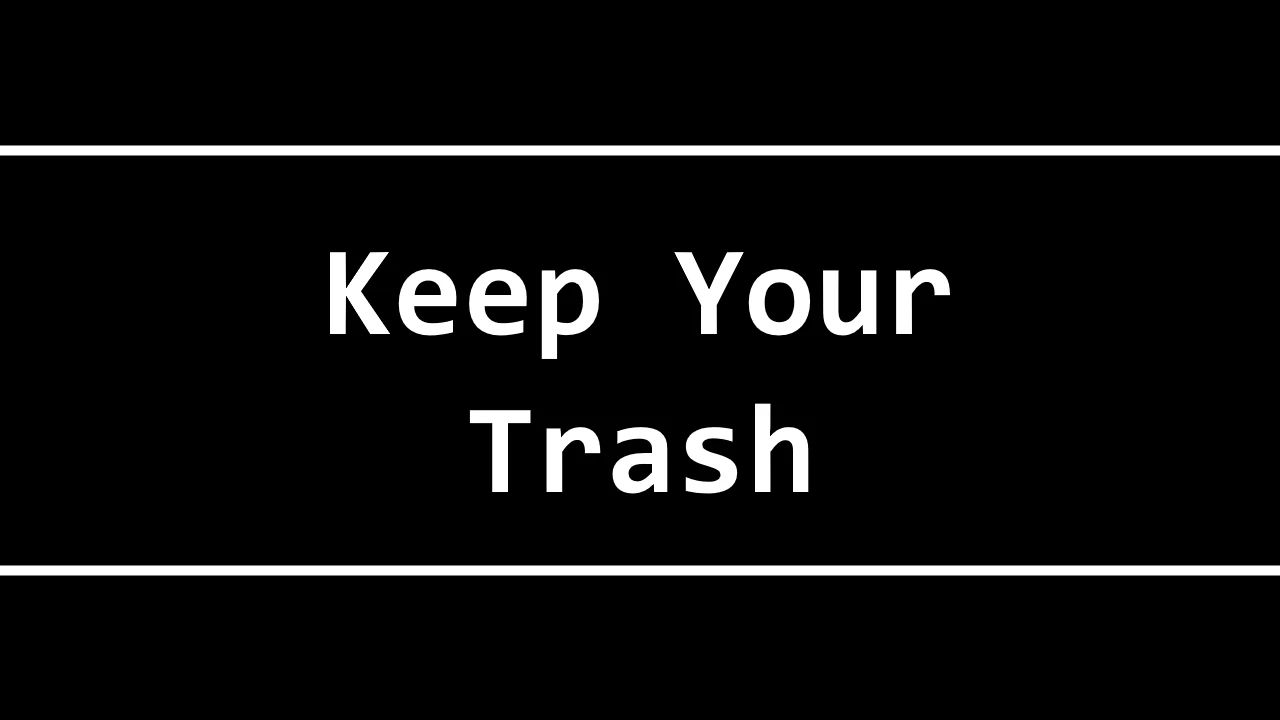 Keep Your Trash mod for Starfield